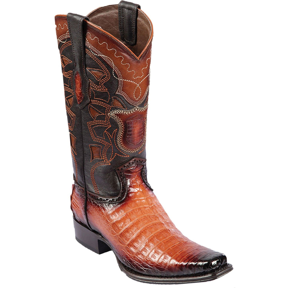 Los Altos Boots Boots Men&#39;s Los Altos Caiman Belly European Square Toe Boot 768257