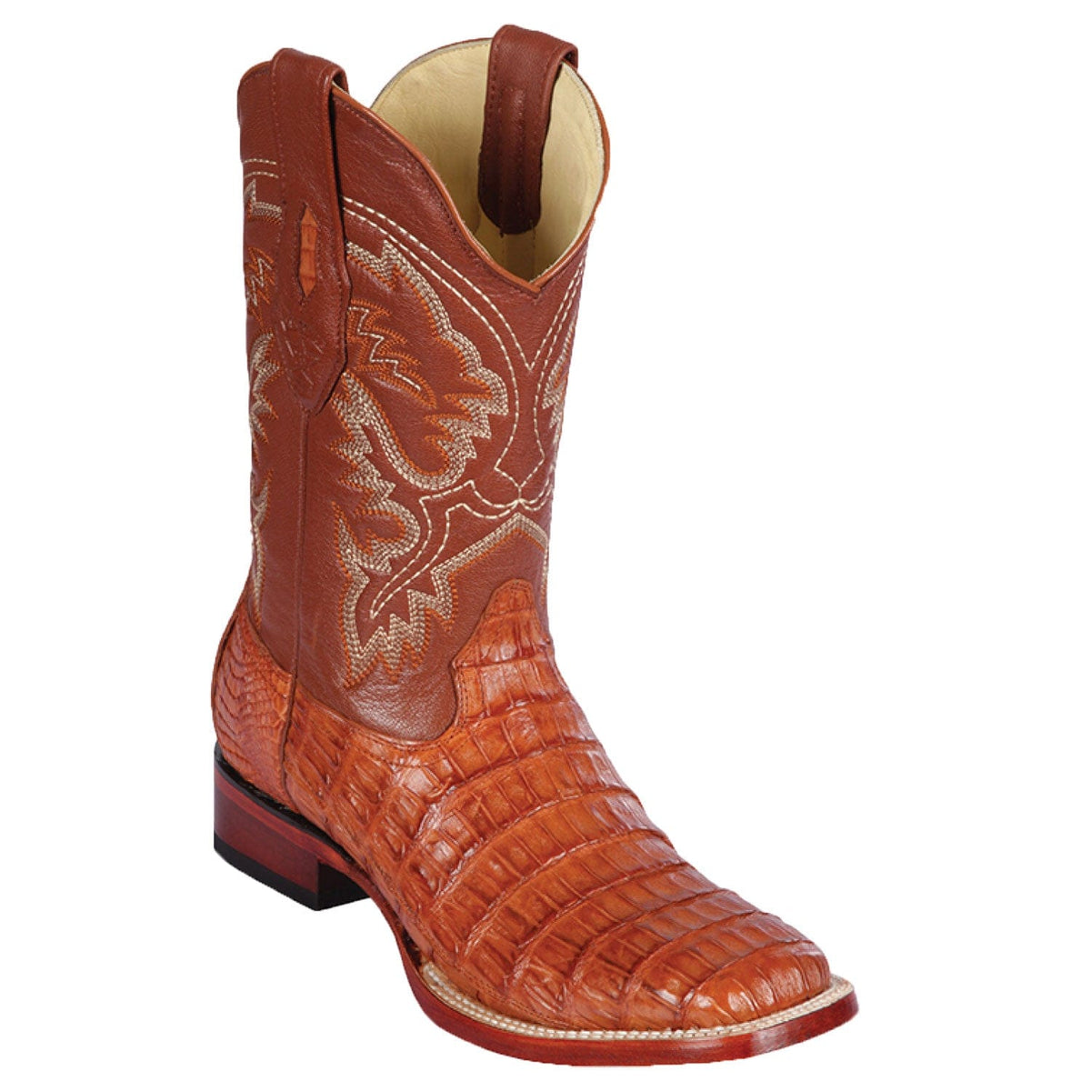 Los Altos Boots Boots Men&#39;s Los Altos Caiman Belly Skin Wide Square Toe Boot 822A8203