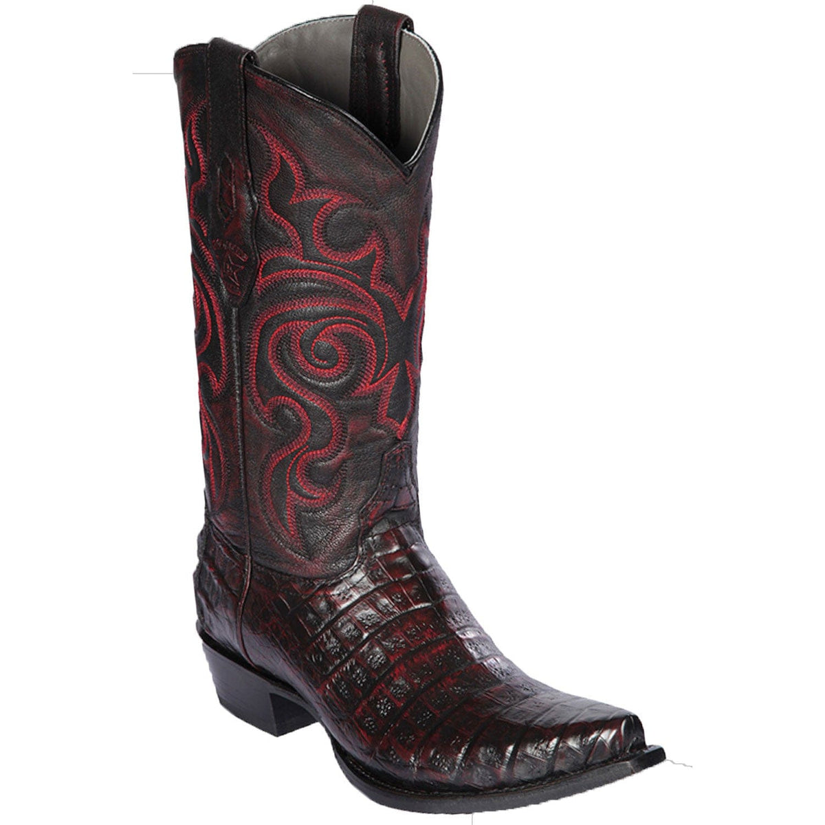 Los Altos Boots Boots Men&#39;s Los Altos Caiman Belly Snip Toe Boot 948218