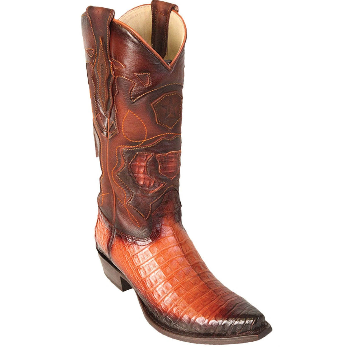 Los Altos Boots Boots Men&#39;s Los Altos Caiman Belly Snip Toe Boot 94R8257