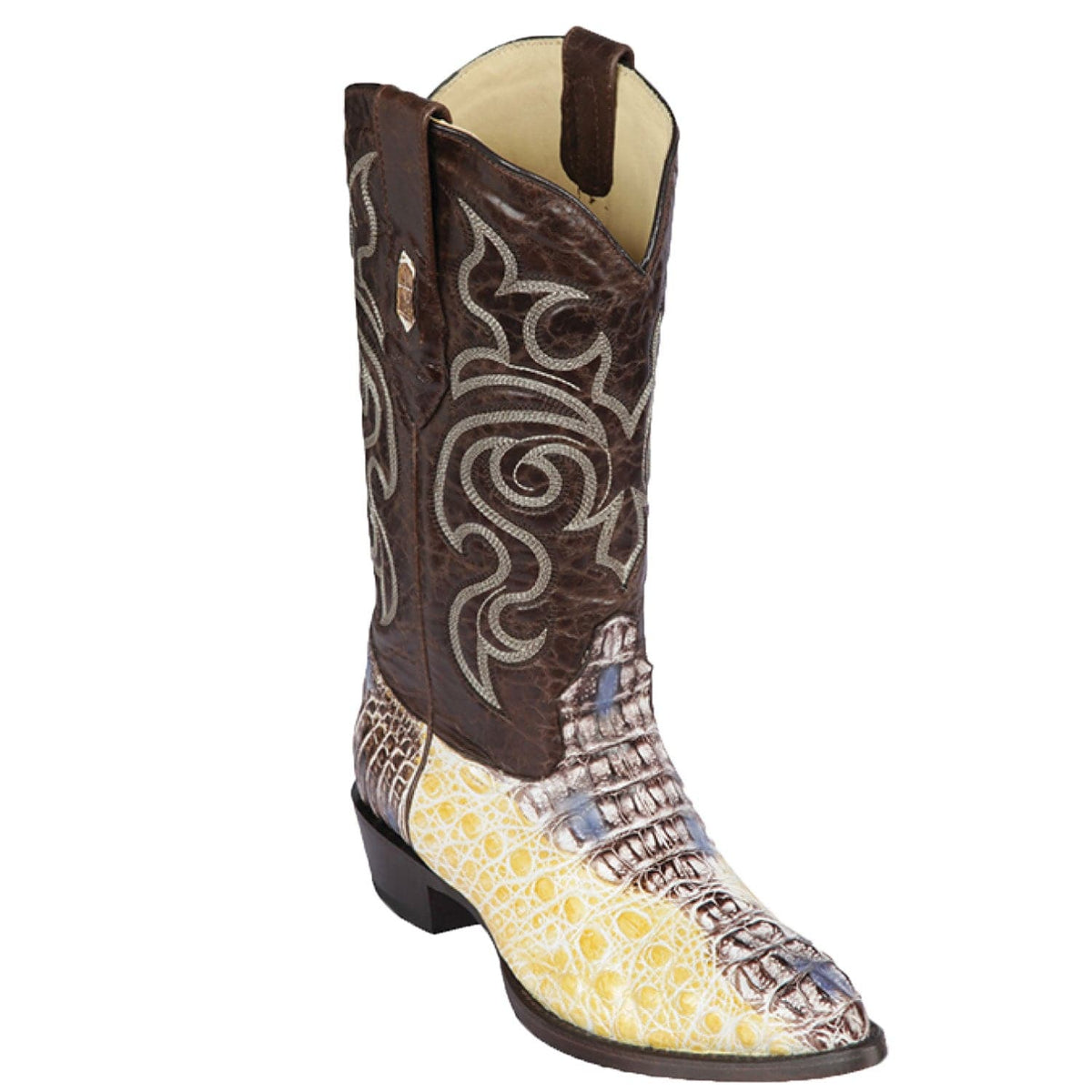 Los Altos Boots Boots Men&#39;s Los Altos Caiman Hornback J Toe Boot 990249