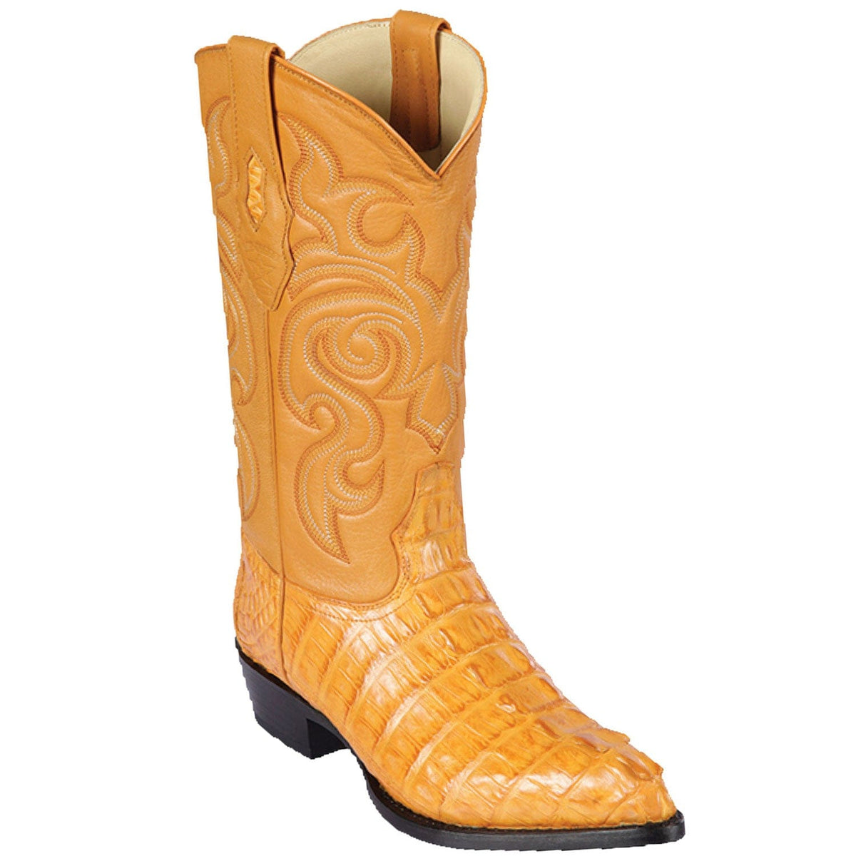 Los Altos Boots Boots Men&#39;s Los Altos Caiman Tail J Toe Boot 990102