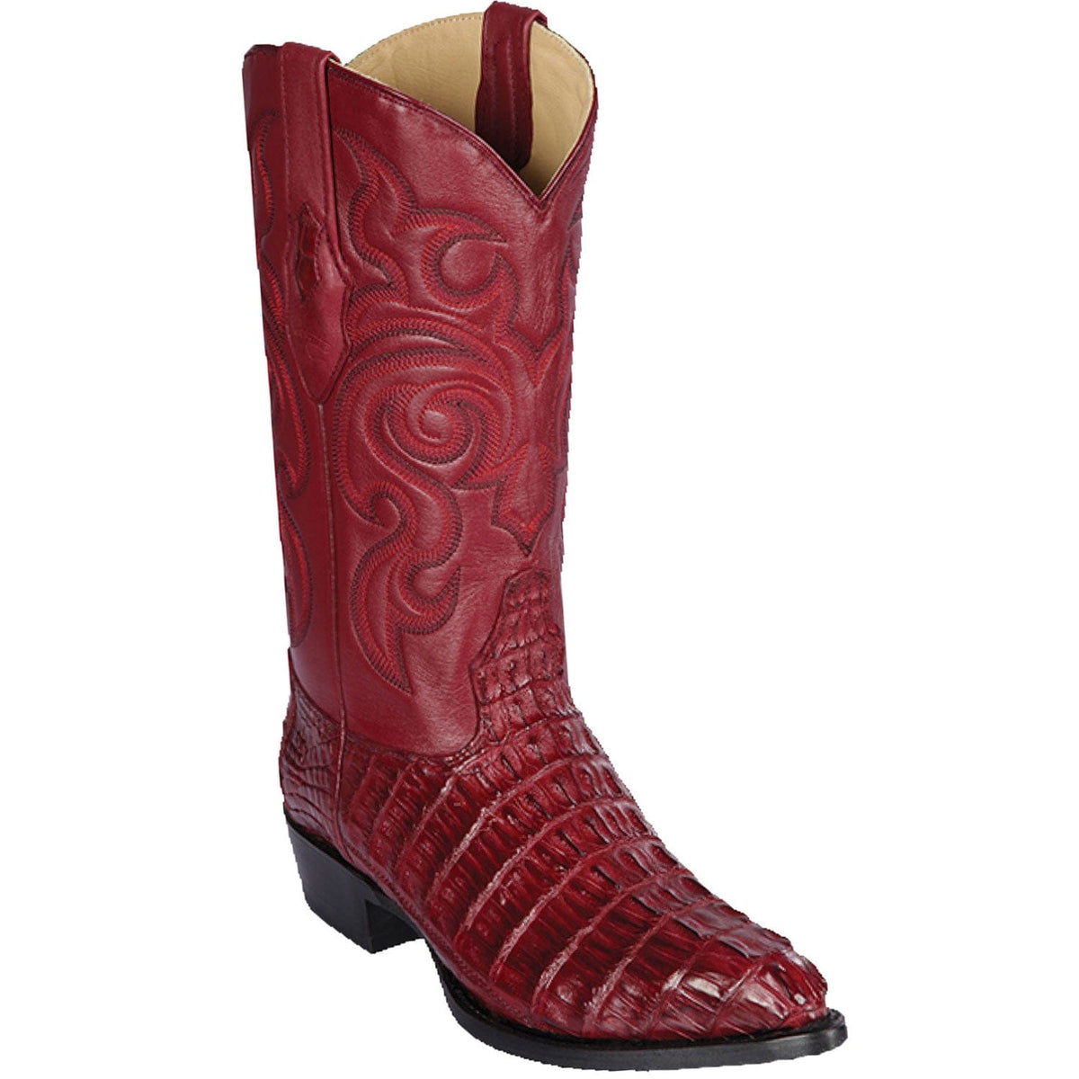 Los Altos Boots Boots Men&#39;s Los Altos Caiman Tail J Toe Boot 990106