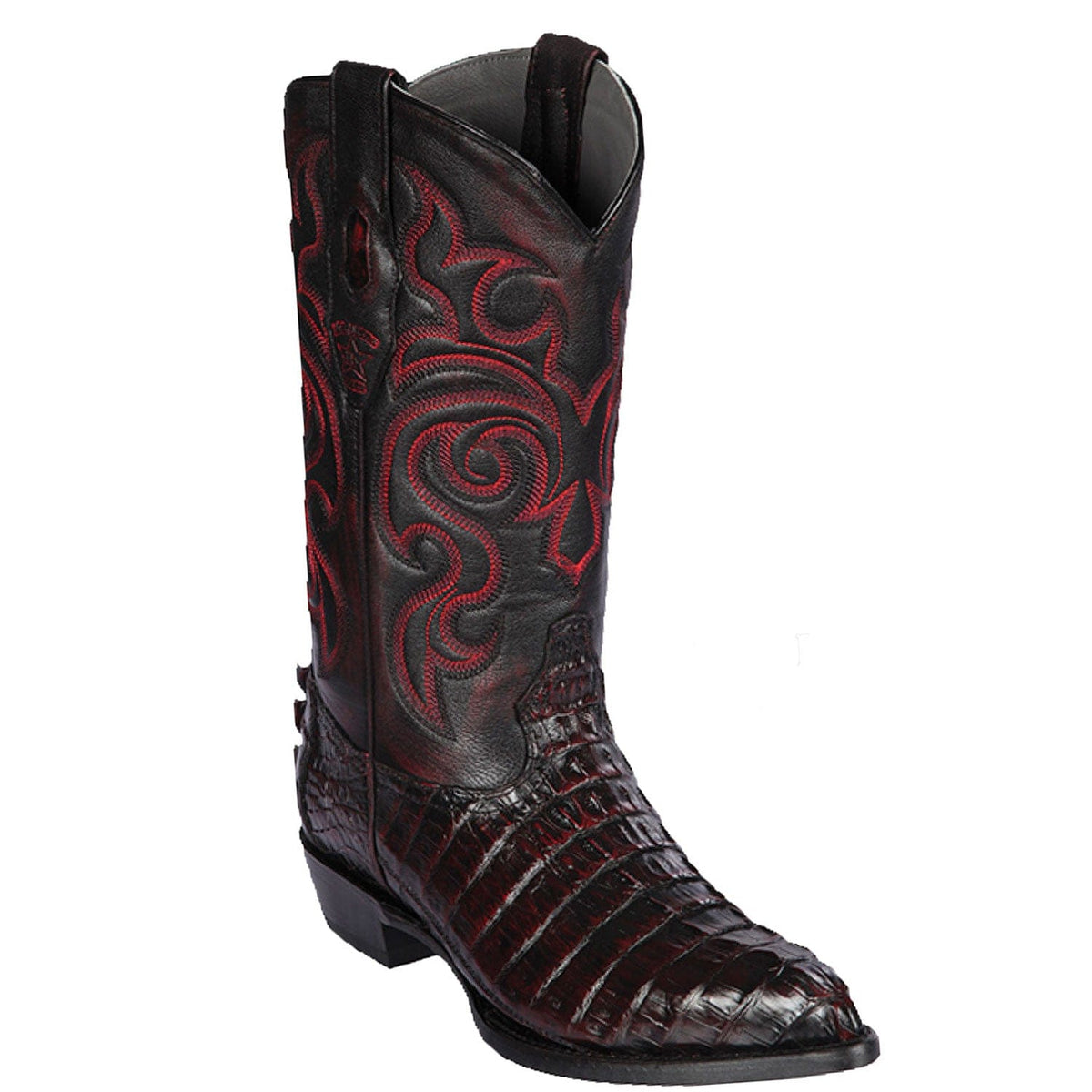 Los Altos Boots Boots Men&#39;s Los Altos Caiman Tail J Toe Boot 990118