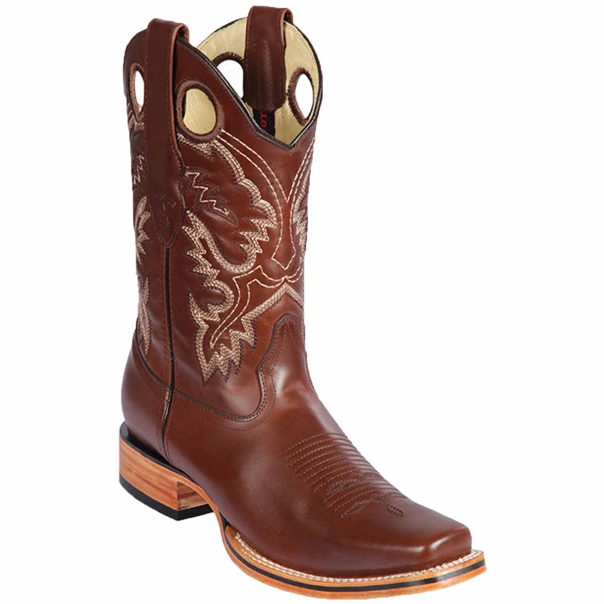 Los Altos Boots Boots Men&#39;s Los Altos Genuine Leather Rodeo Square Toe Boots 8123807