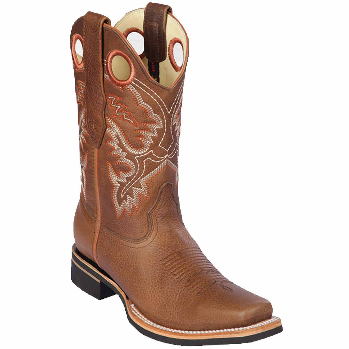 Los Altos Boots Boots Men&#39;s Los Altos Genuine Leather Rodeo Square Toe Boots 8139951