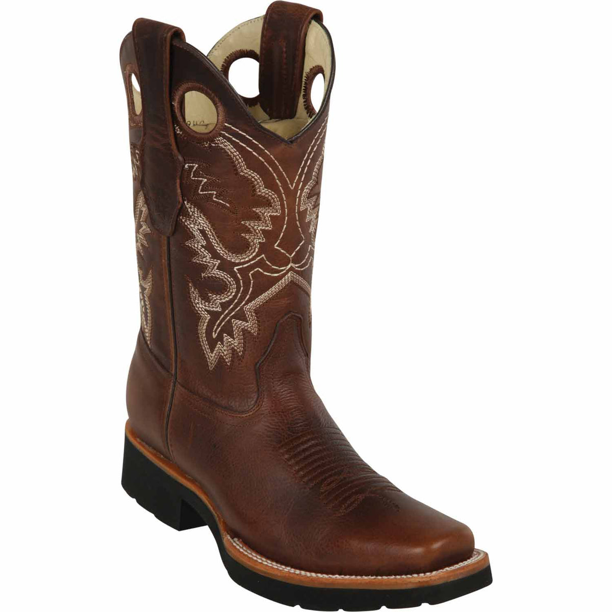 Los Altos Boots Boots Men&#39;s Los Altos Genuine Leather Rodeo Square Toe Boots 813E9940