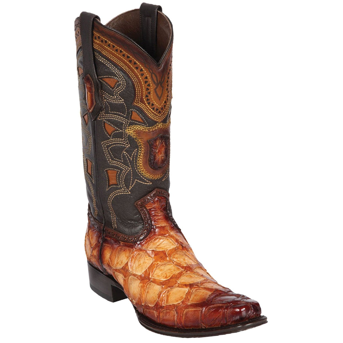 Los Altos Boots Boots Men&#39;s Los Altos Monster Fish European Square Toe Boot 761001