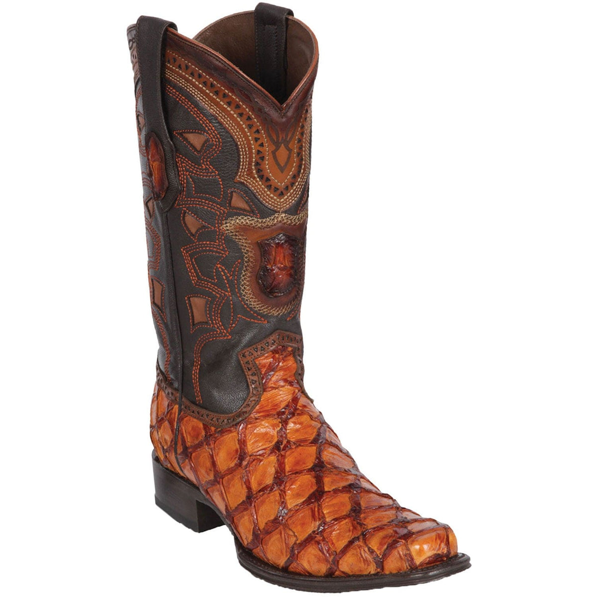 Los Altos Boots Boots Men&#39;s Los Altos Monster Fish European Square Toe Boot 761003