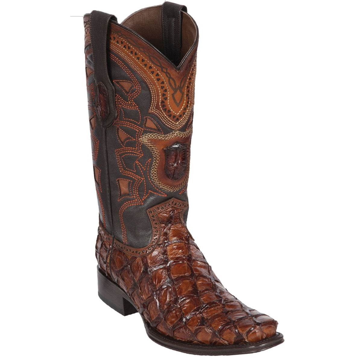 Los Altos Boots Boots Men&#39;s Los Altos Monster Fish European Square Toe Boot 761007