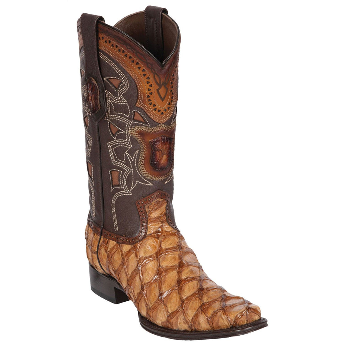 Los Altos Boots Boots Men&#39;s Los Altos Monster Fish European Square Toe Boot 761011