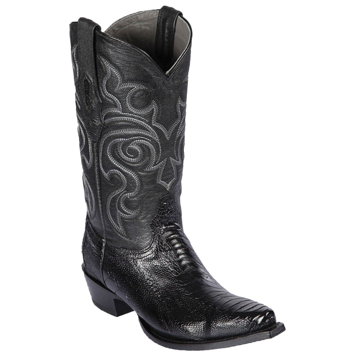 Los Altos Boots Boots Men&#39;s Los Altos Original Ostrich Leg Snip Toe Boot 940505