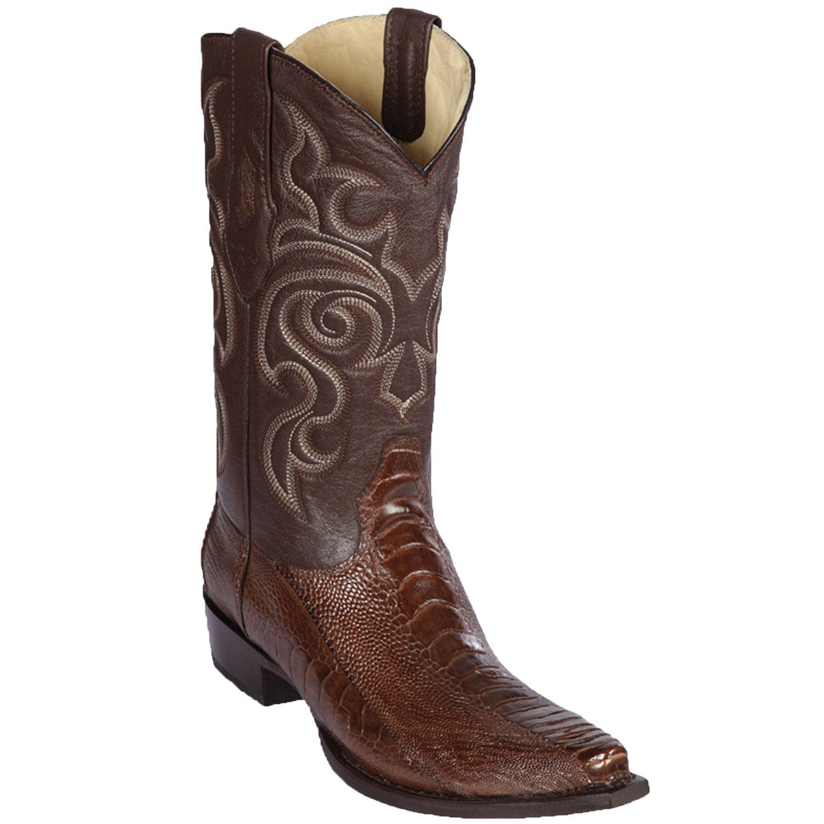 Los Altos Boots Boots Men&#39;s Los Altos Original Ostrich Leg Snip Toe Boot 940507