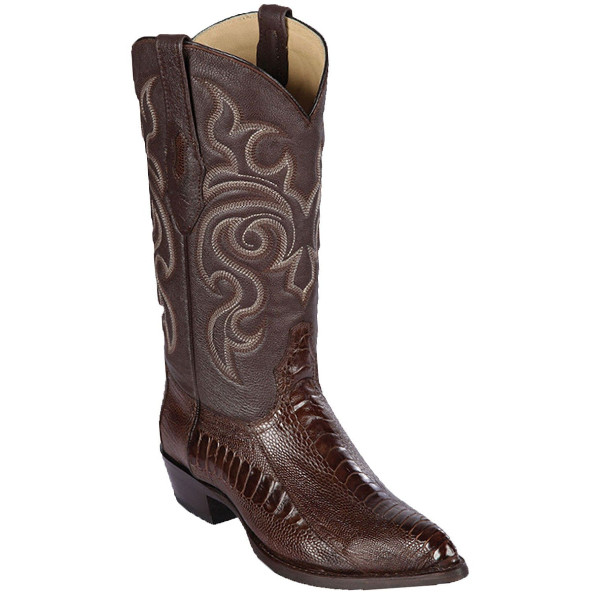 Los Altos Boots Boots Men&#39;s Los Altos Ostrich Leg J Toe Boot 990507