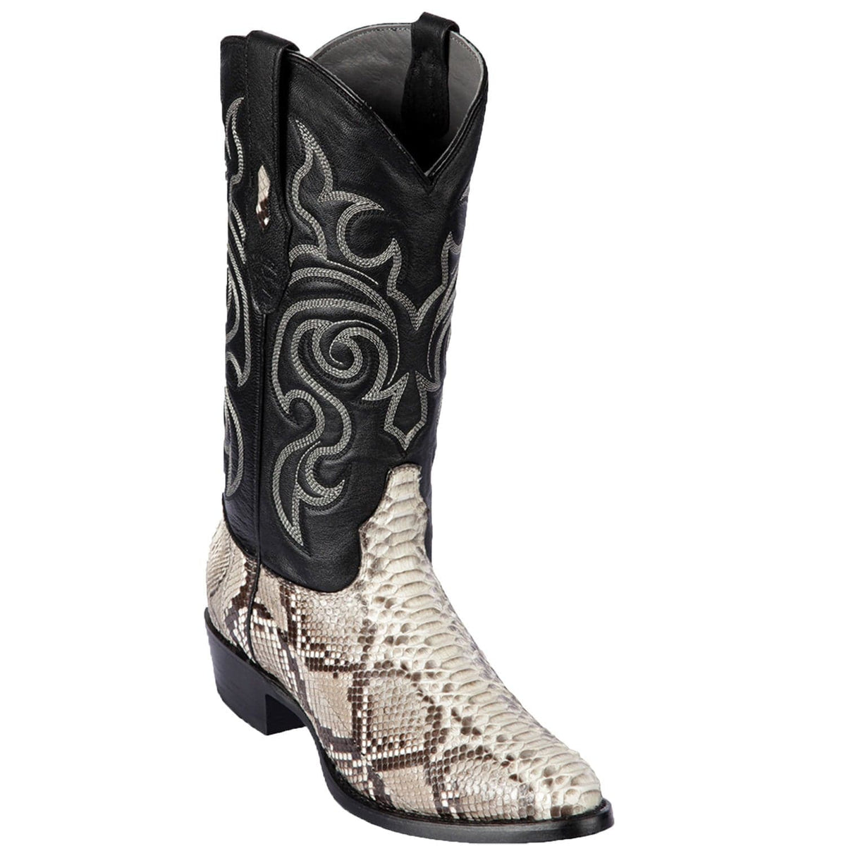 Los Altos Boots Boots Men&#39;s Los Altos Python Round Toe Boot 655749