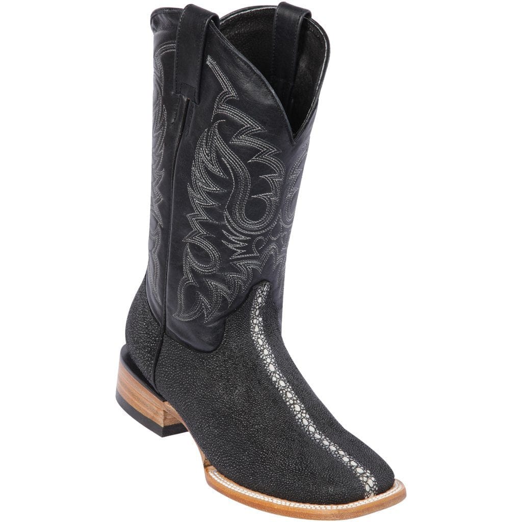 Quincy Boots Boots Men&#39;s Quincy Full Rowstone Stingray Print Rodeo Square Toe Boots Q8221105