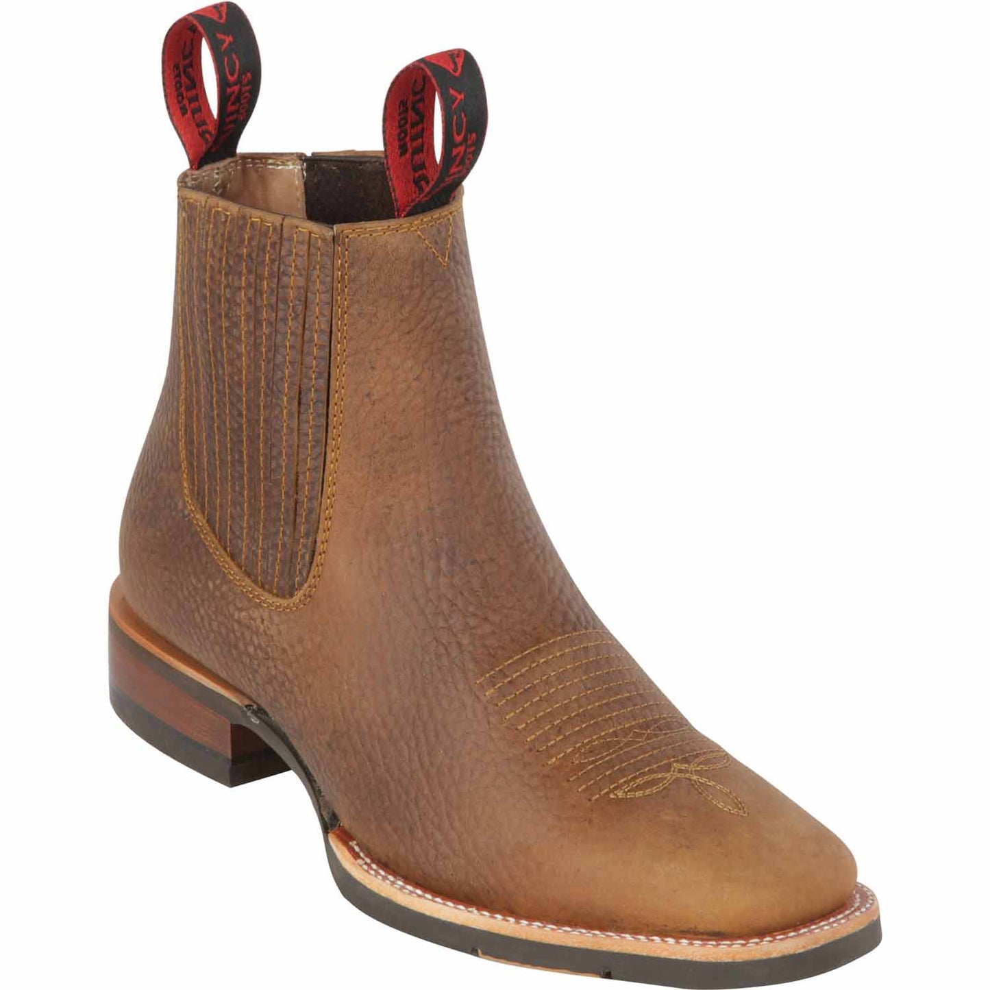 Quincy Boots Boots Men's Quincy Wide Square Toe Ankle Boot Q82BU2731