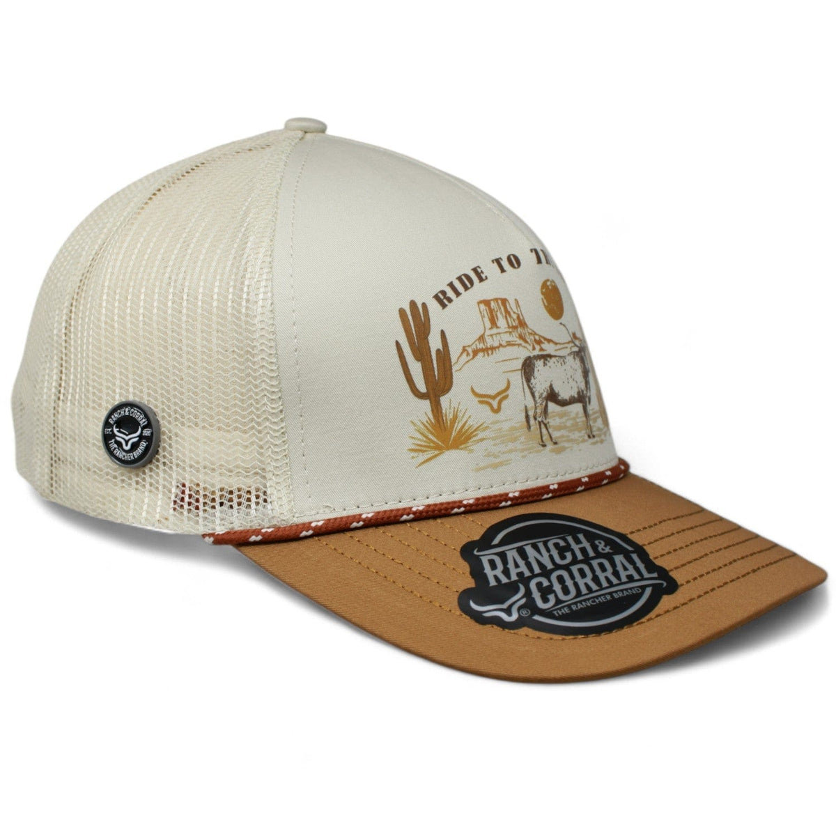 Ranch &amp; Corral Hats Ranch &amp; Corral Trucker Hat Sunset Ride