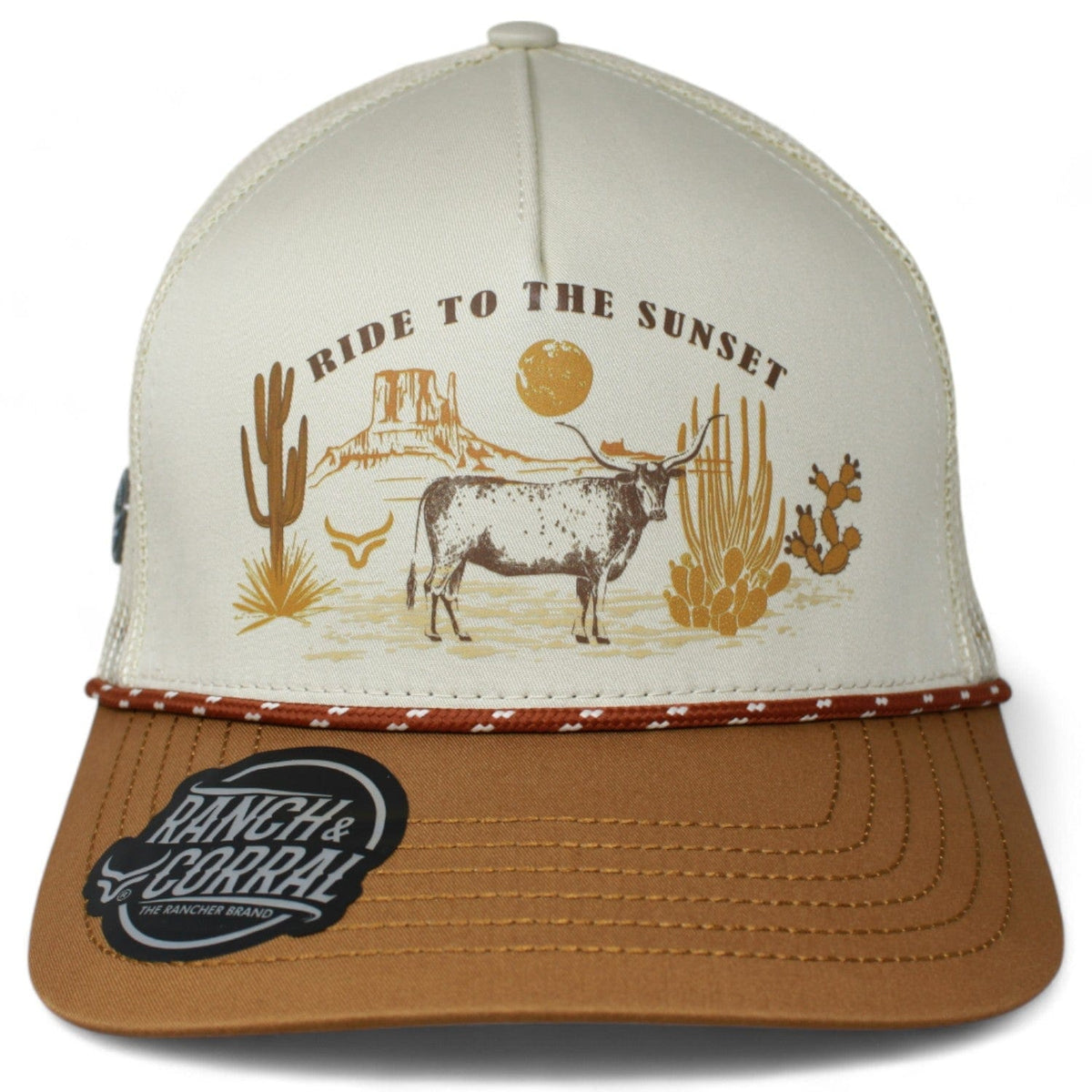 Ranch &amp; Corral Hats Ranch &amp; Corral Trucker Hat Sunset Ride