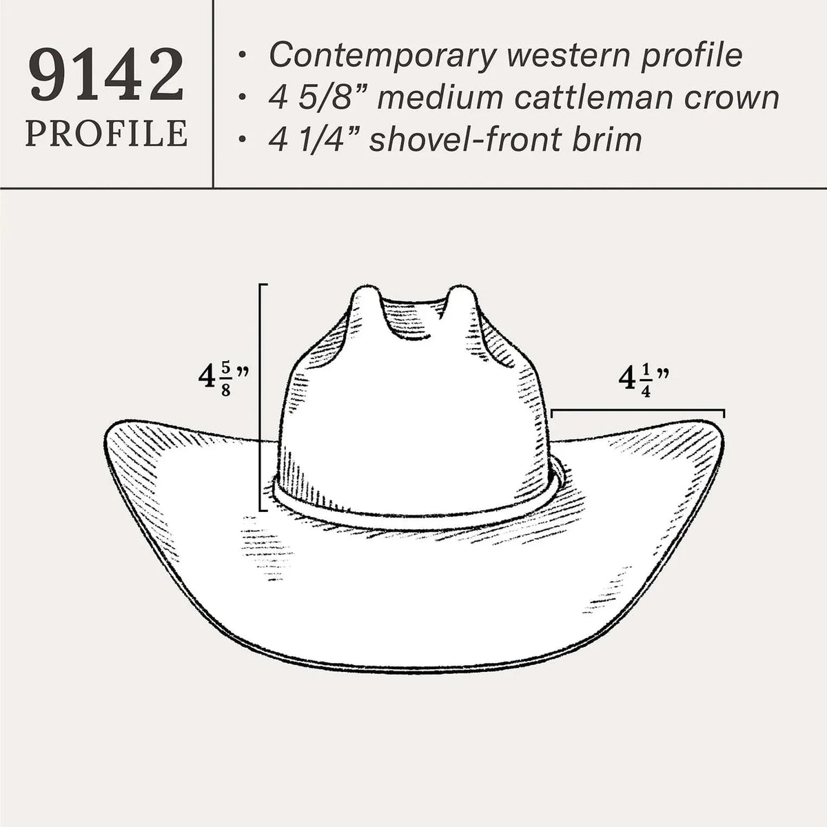 Stetson Hats Stetson El Presidente 100X Premier Cowboy Hat Limited Edition Chocolate