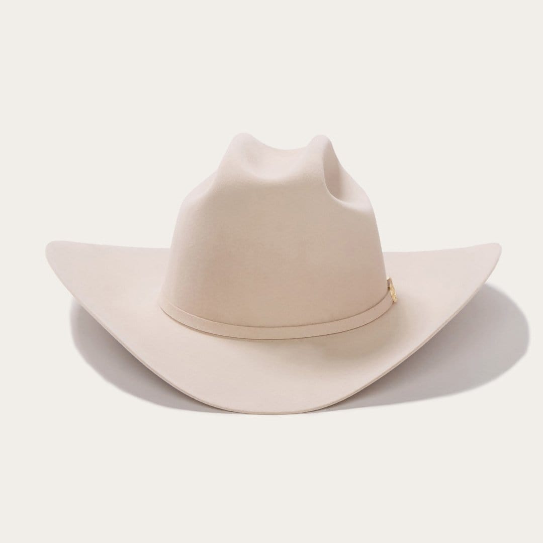 Stetson Hats Stetson El Presidente 100X Premier Cowboy Hat Silverbelly SFPRES-4840-61