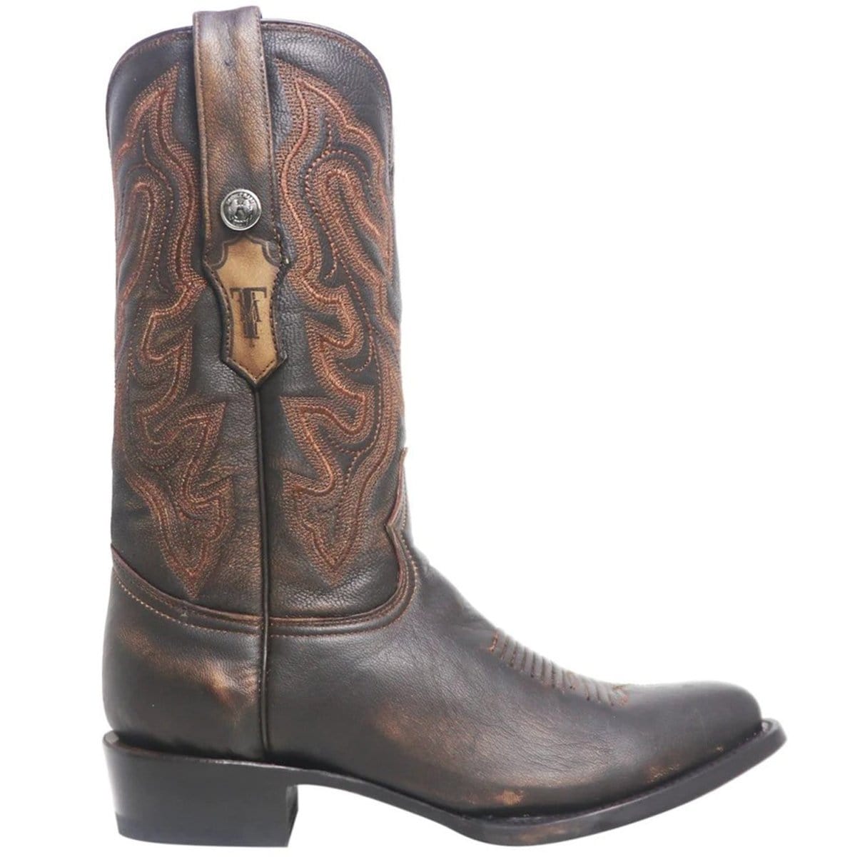 Tanner Mark Boots Boots 6.5 Tanner Mark Men&#39;s The Gibson J-Toe Leather Boots Kabul Brown TM201274