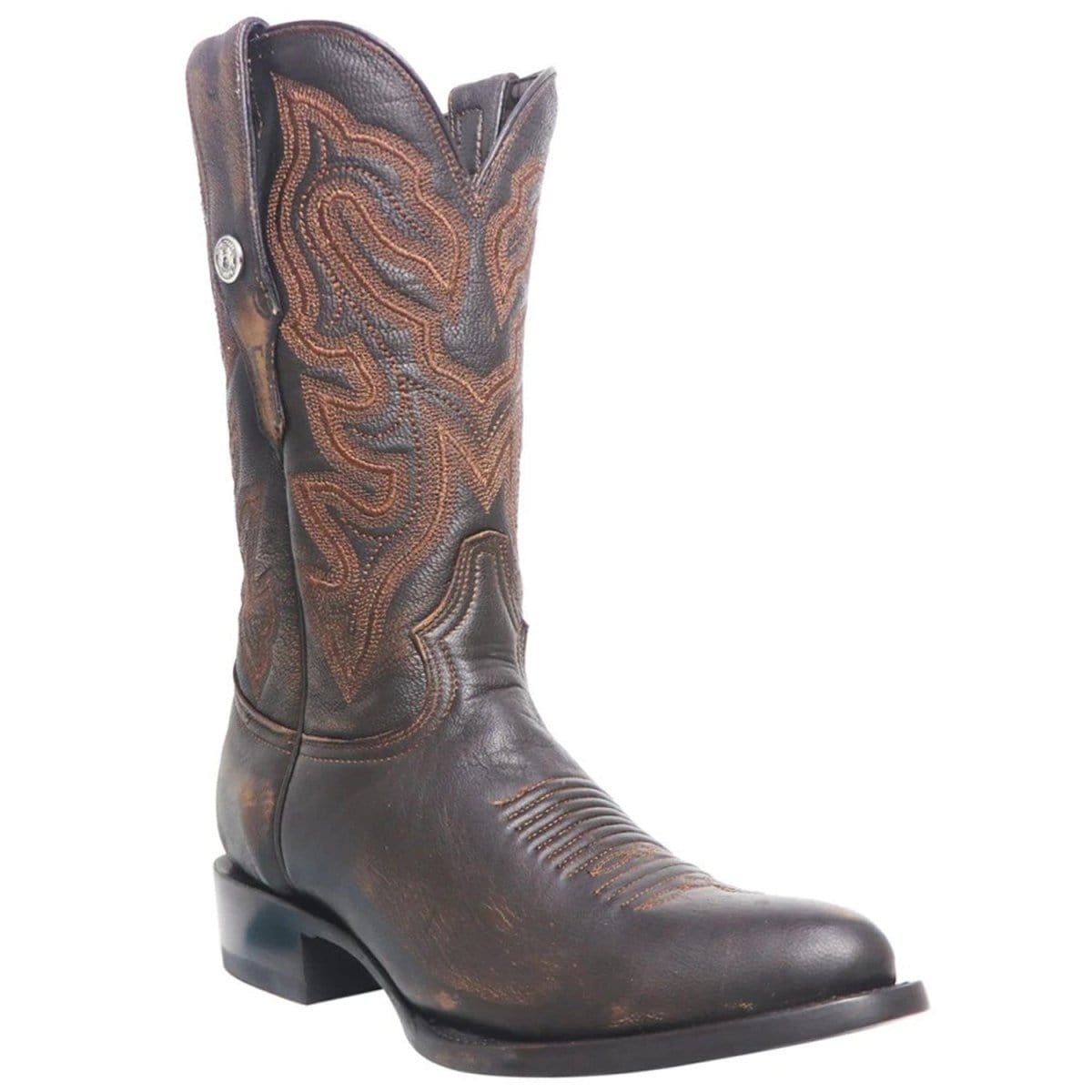 Tanner Mark Boots Boots Tanner Mark Men&#39;s The Gibson J-Toe Leather Boots Kabul Brown TM201274