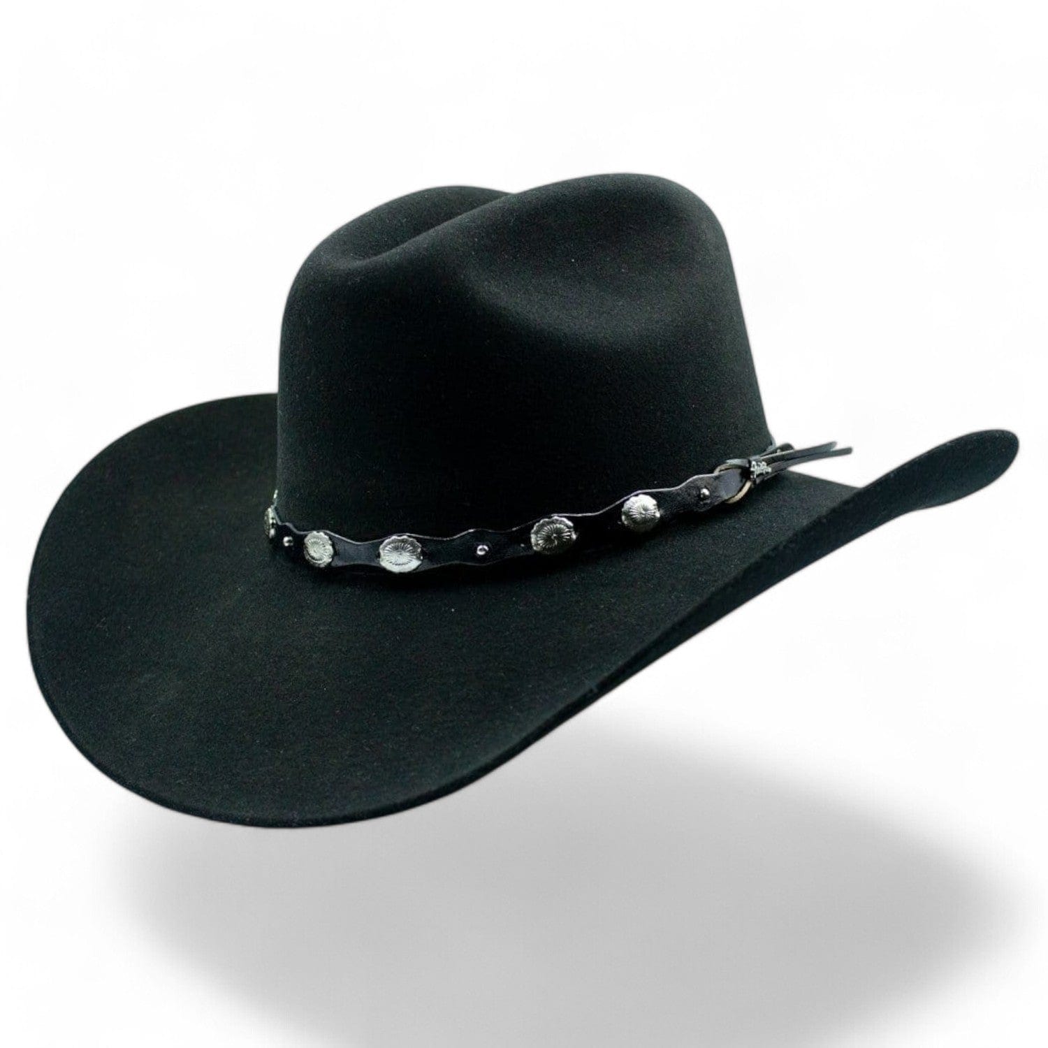 Tombstone Hats Tombstone 20X Cowboy Felt Hat Low Crown Black TOM-4201