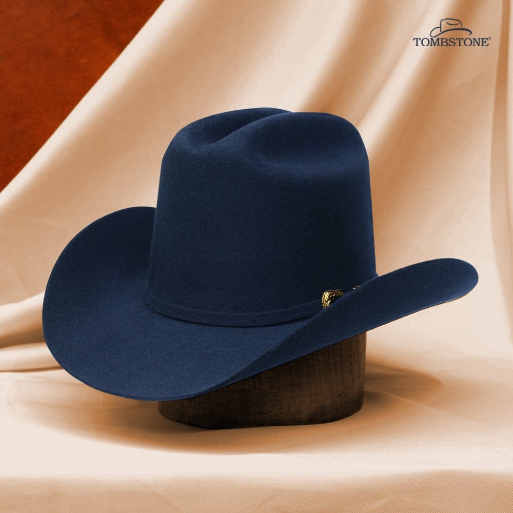 Tombstone Texanas Texana Tombstone Los Dos Carnales 20X Copa Alta Color Navy