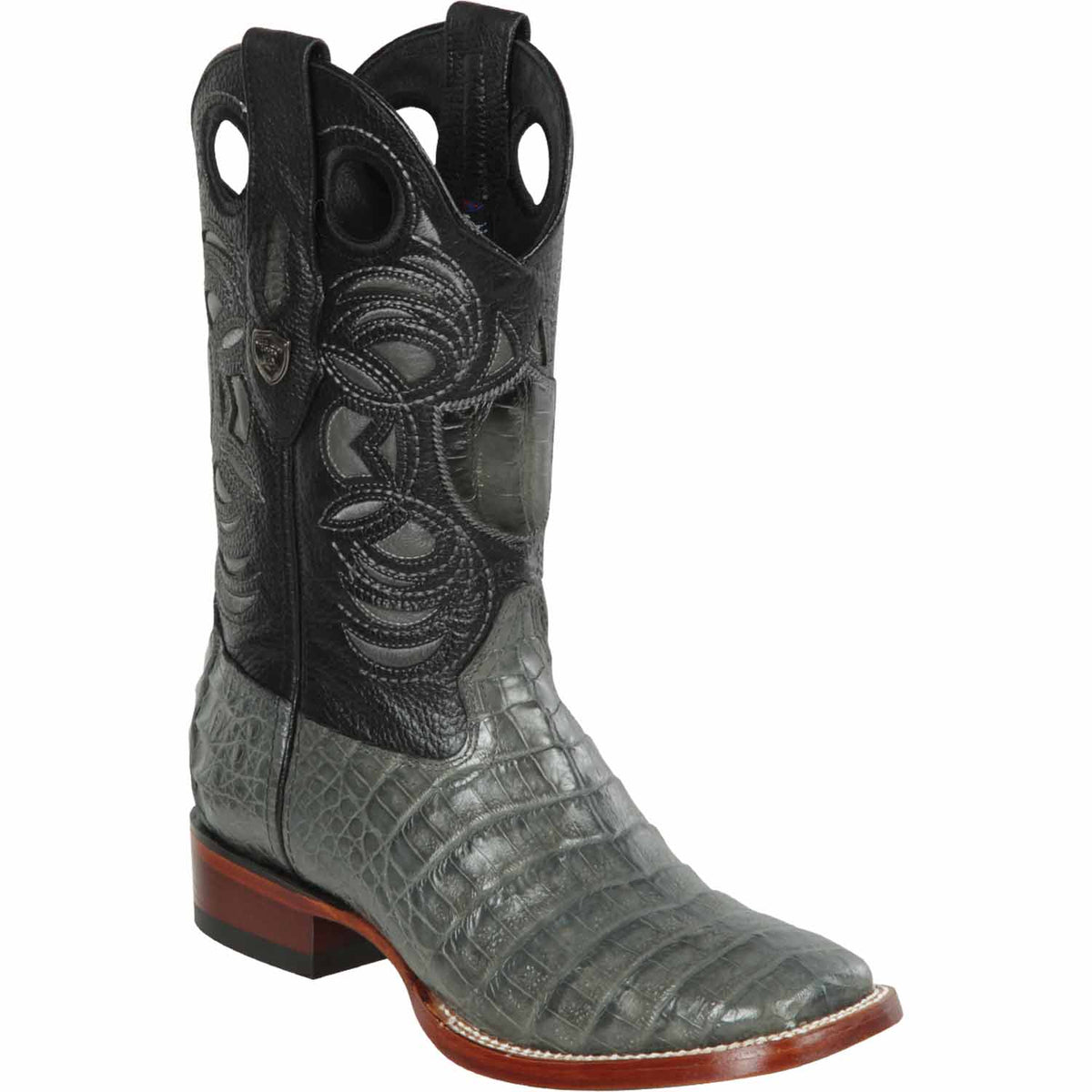 Wild West Boots Boots 6 Men&#39;s Wild West Caiman Belly Ranch Toe Boot 28248209