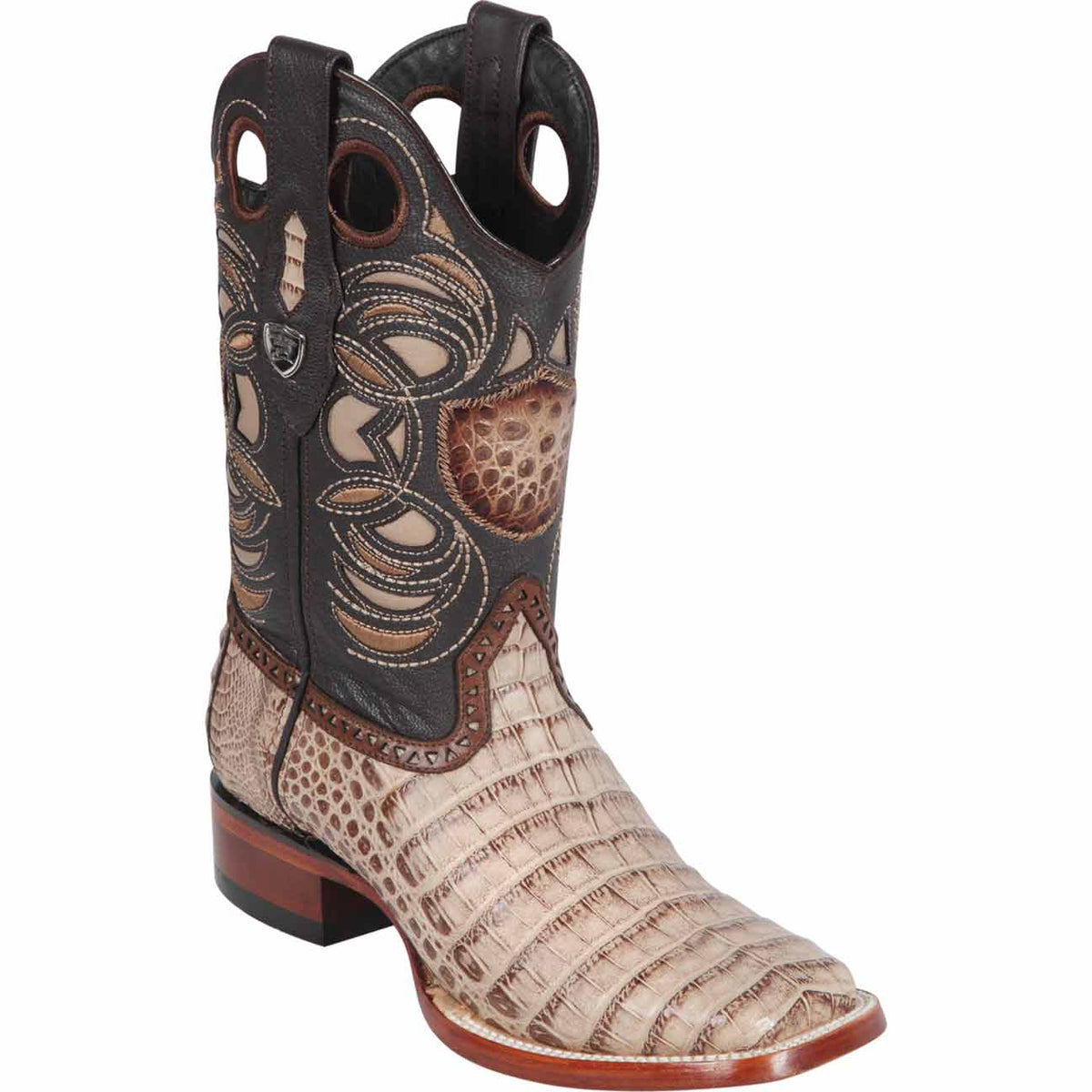 Wild West Boots Boots 6 Men&#39;s Wild West Caiman Belly Ranch Toe Boot 28248272