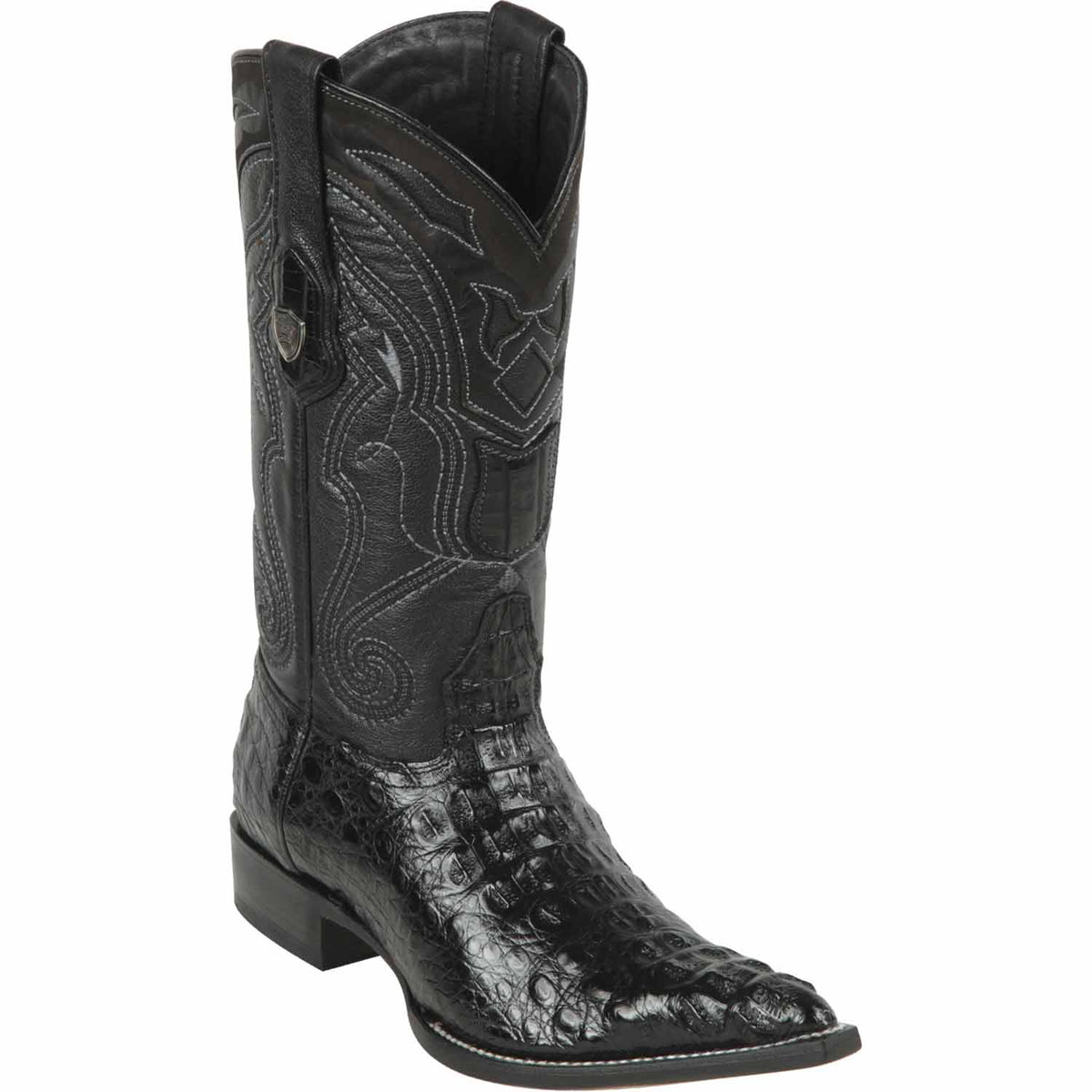 Wild West Boots Boots 6 Men&#39;s Wild West Caiman Hornback Skin 3X Toe Boot 2950205