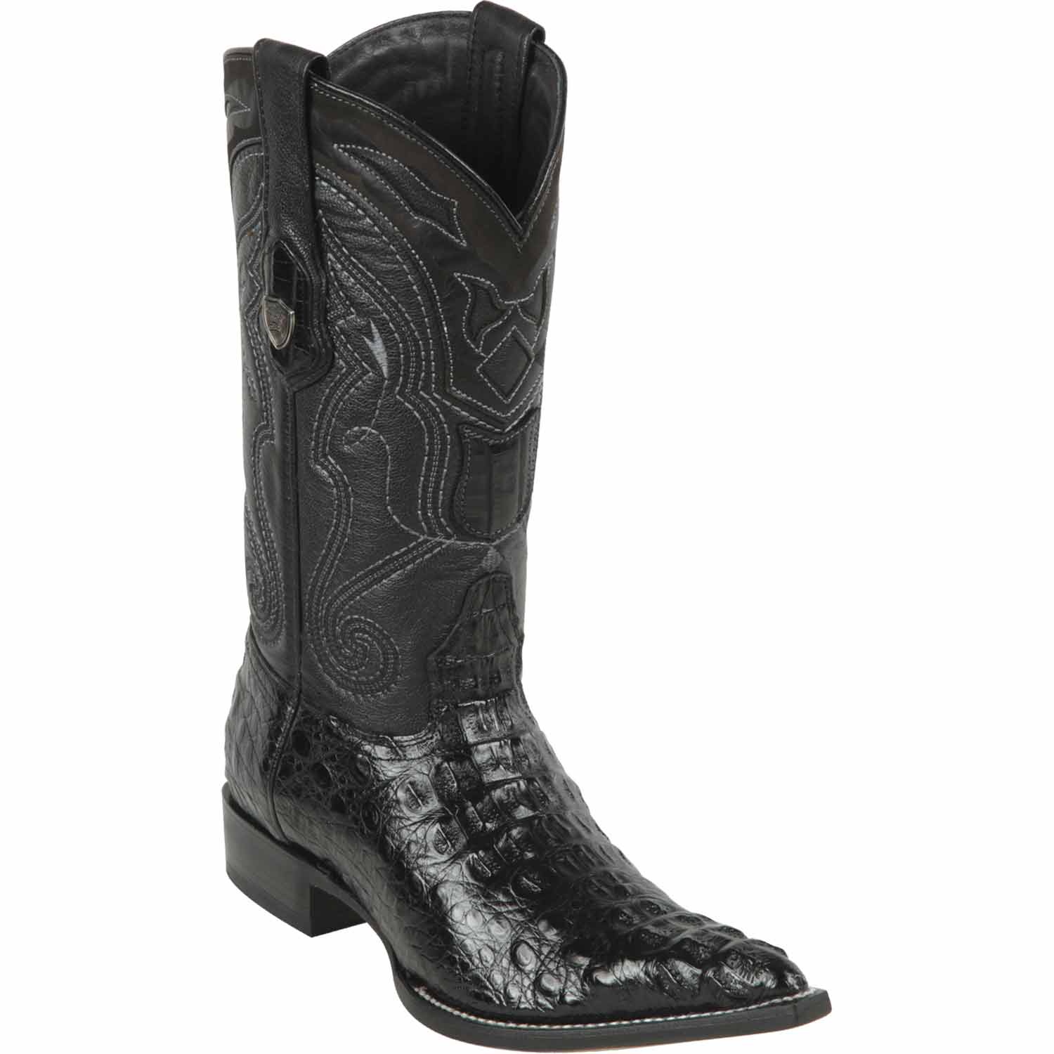 Wild West Boots Boots 6 Men's Wild West Caiman Hornback Skin 3X Toe Boot 2950203