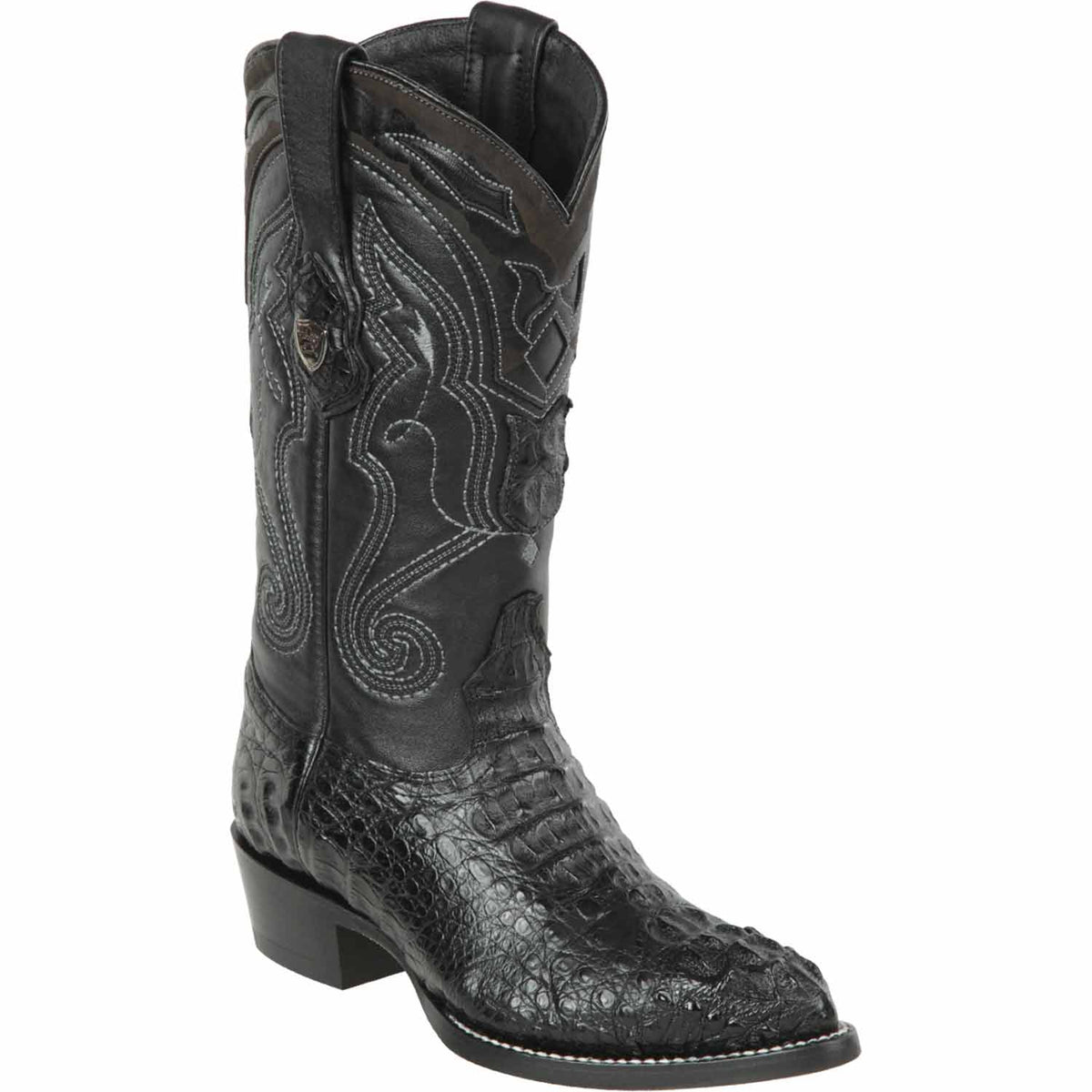 Wild West Boots Boots 6 Men&#39;s Wild West Caiman Hornback Skin J Toe Boot 2990205