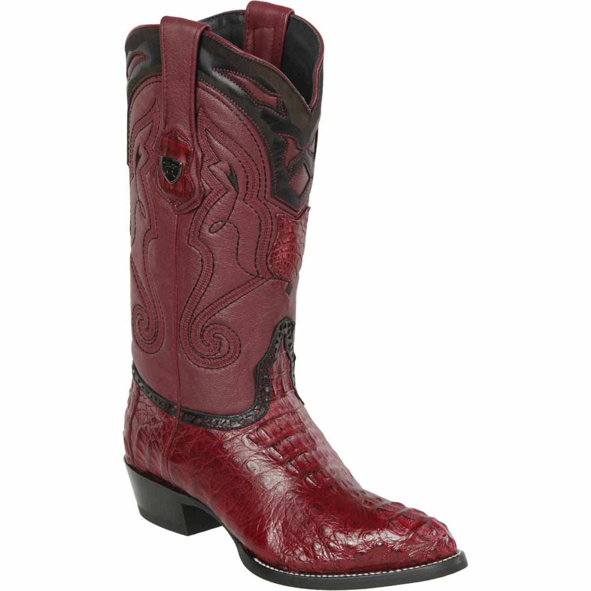 Wild West Boots Boots 6 Men&#39;s Wild West Caiman Hornback Skin J Toe Boot 2990206