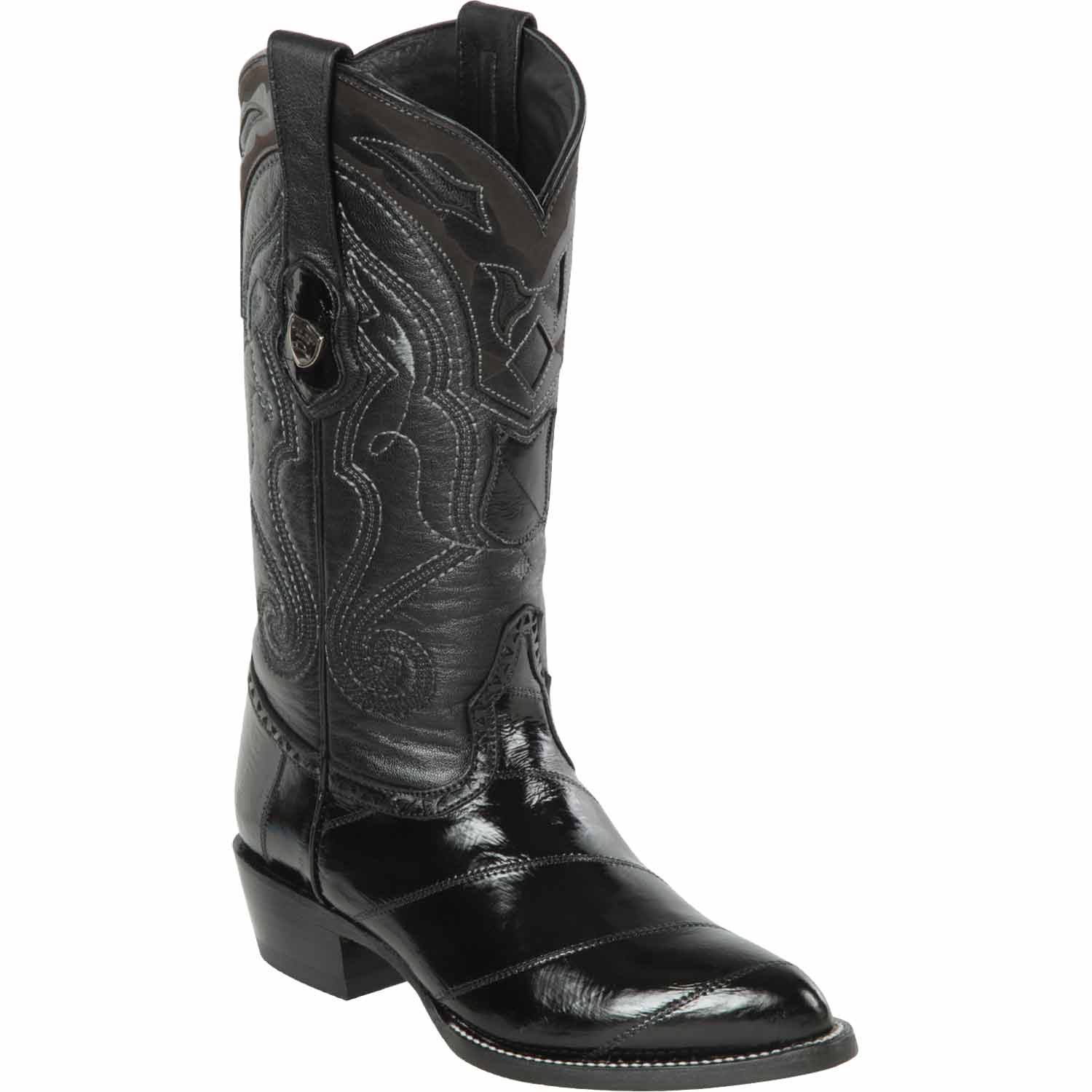 Wild West Boots Boots 6 Men's Wild West Eel Skin J Toe Boot 2990803