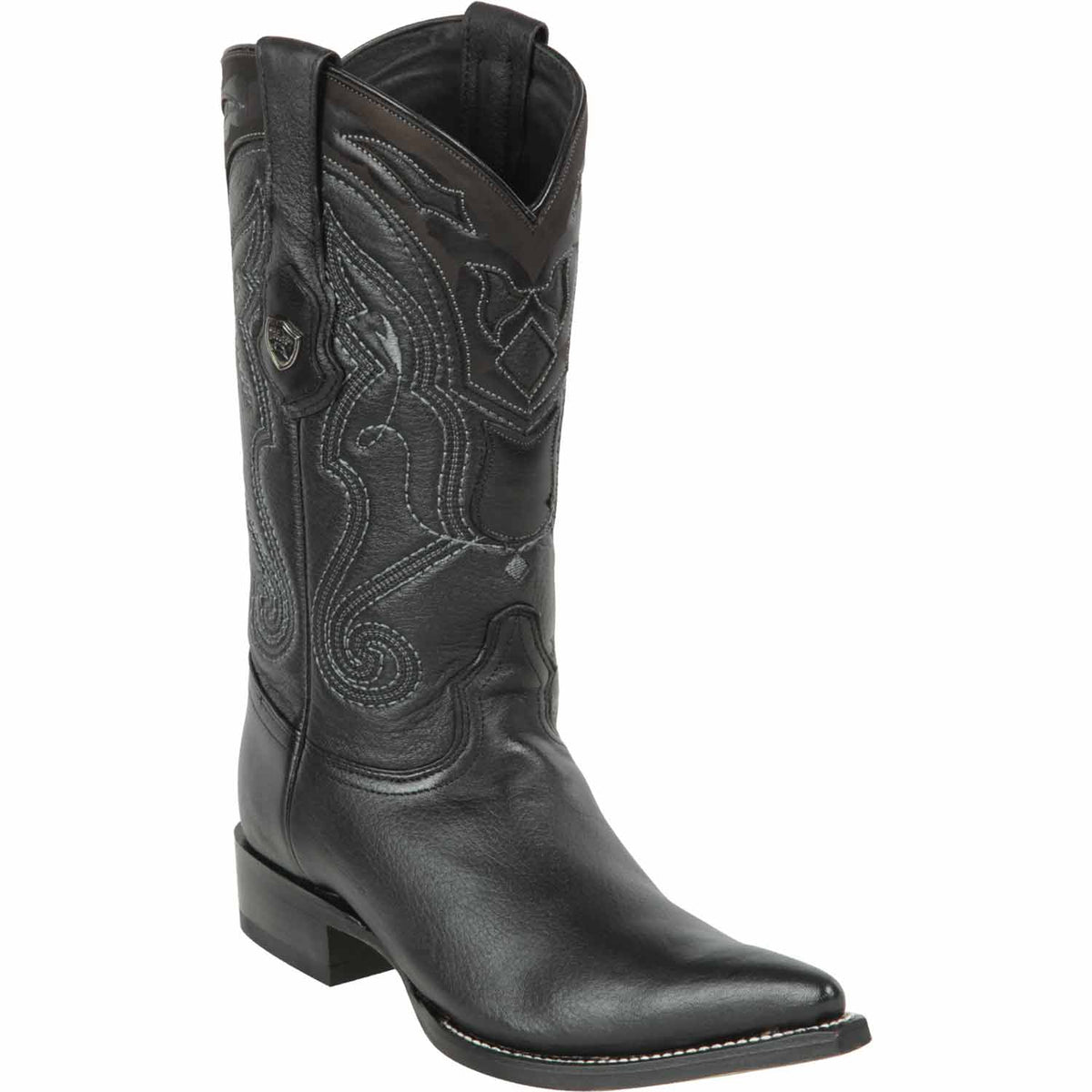 Wild West Boots Boots 6 Men&#39;s Wild West Elk Leather 3X Toe Boot 2955105