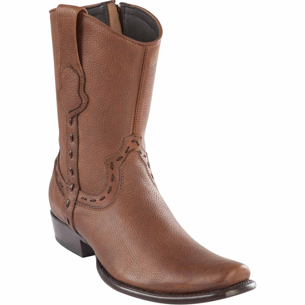 Wild West Boots Boots 6 Men&#39;s Wild West Genuine Leather Dubai Toe Short Boot 279B2707