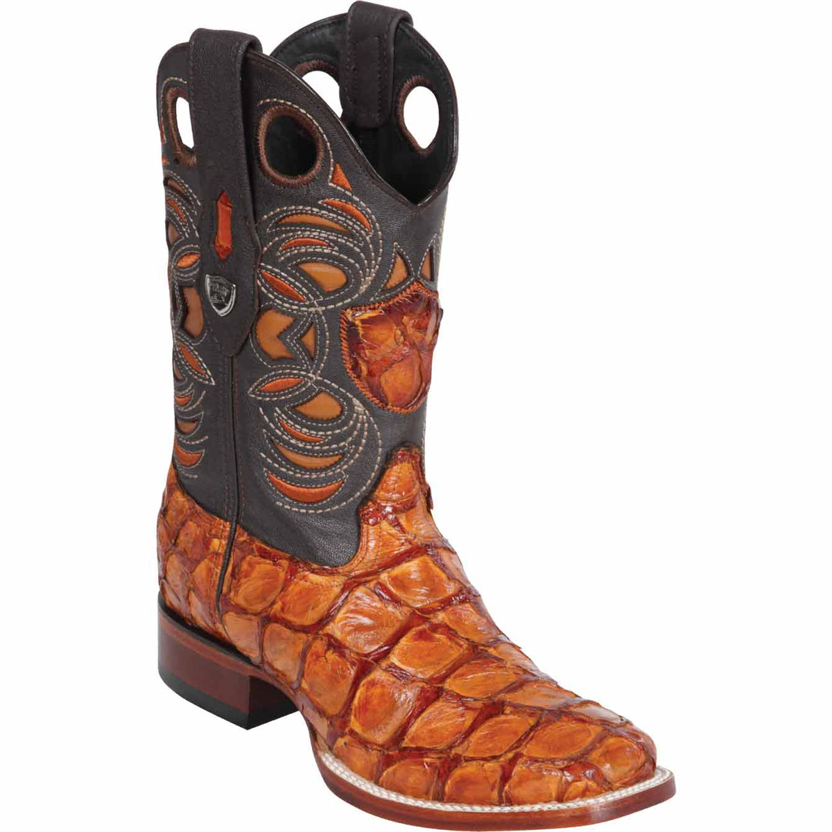 Wild West Boots Boots Men&#39;s Wild West Monster Fish Ranch Toe Boot 28241003