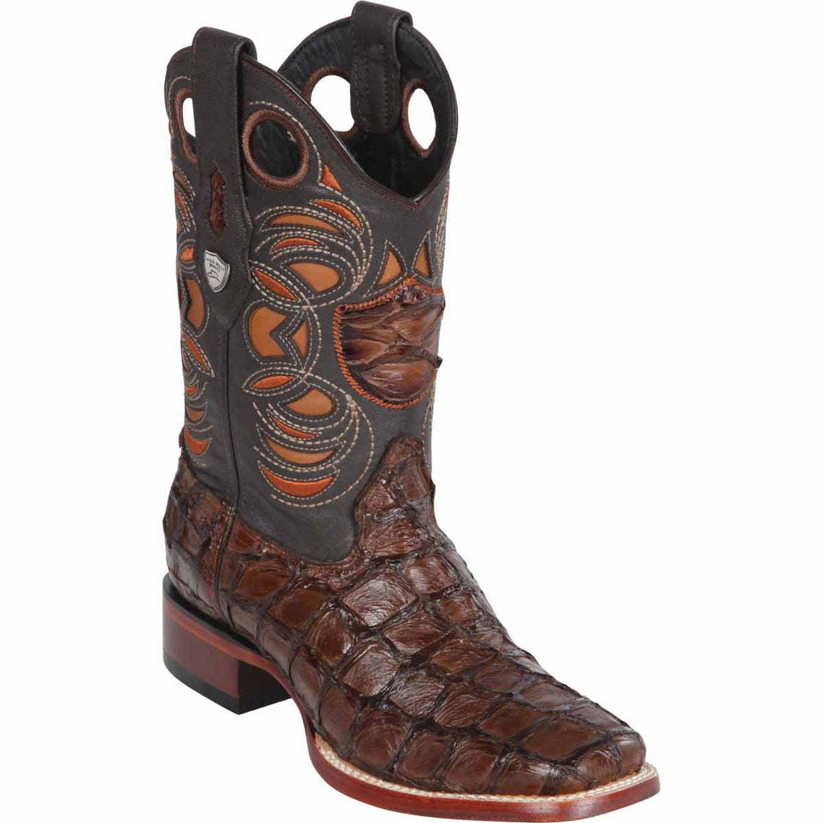 Wild West Boots Boots 6 Men&#39;s Wild West Monster Fish Ranch Toe Boot 28241007