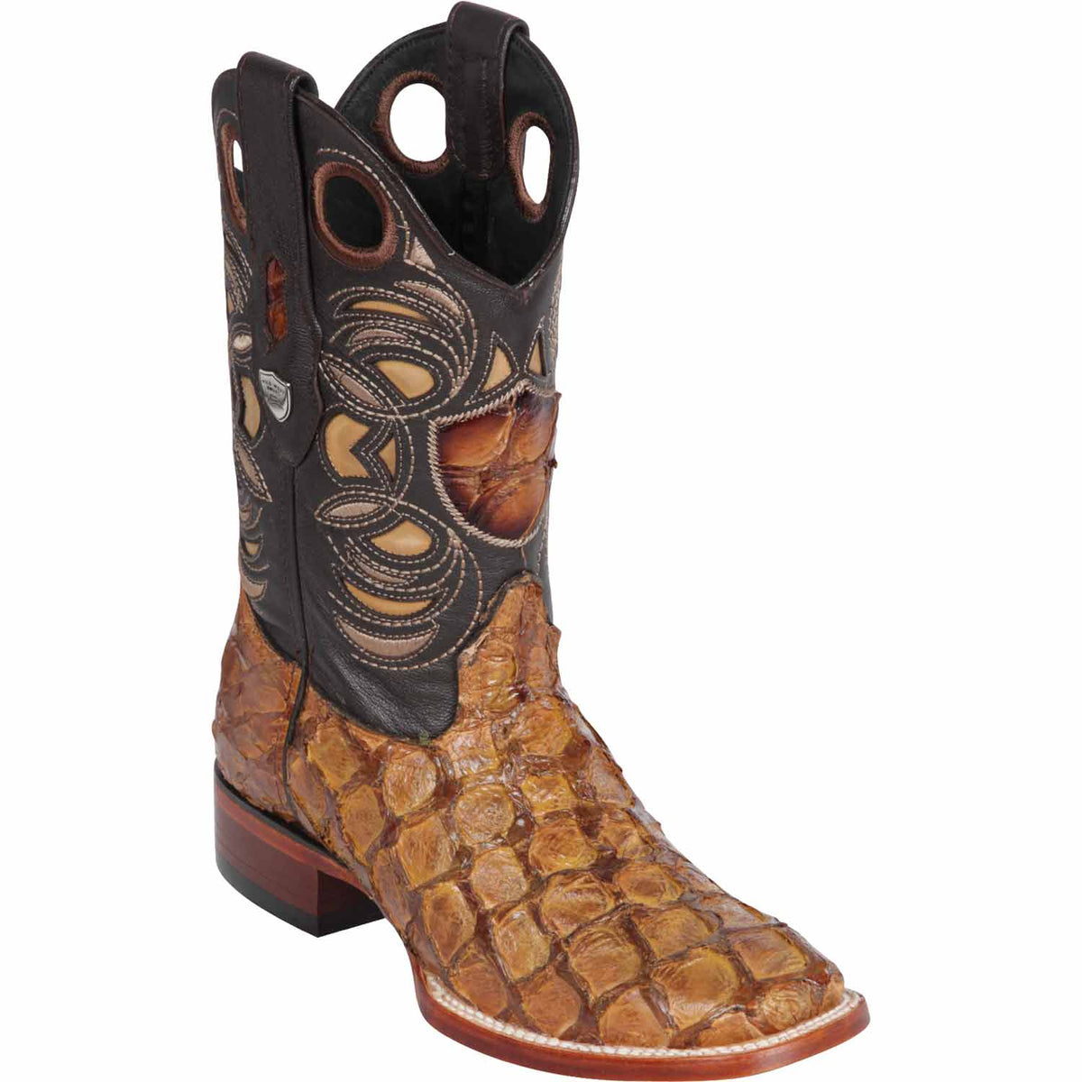 Wild West Boots Boots 6 Men&#39;s Wild West Monster Fish Ranch Toe Boot 28241011