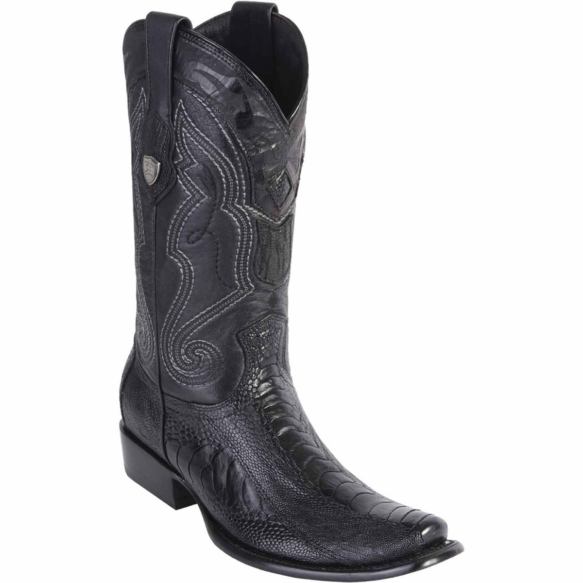 Wild West Boots Boots 6 Men&#39;s Wild West Ostrich Leg Skin Dubai Toe Boot 2790505