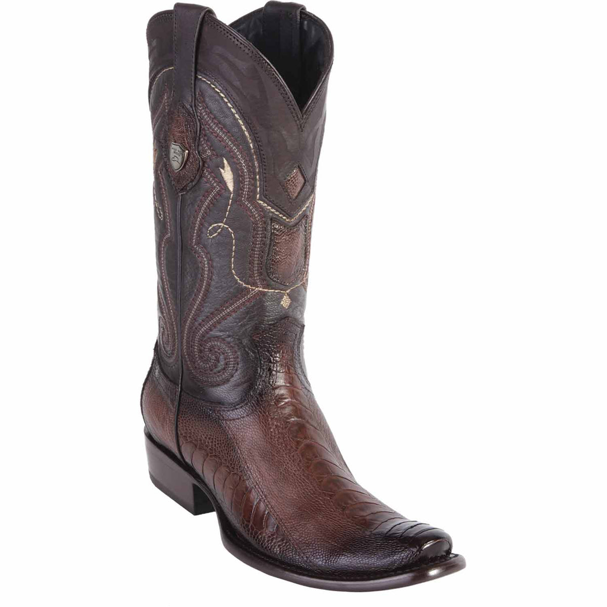 Wild West Boots Boots 6 Men&#39;s Wild West Ostrich Leg Skin Dubai Toe Boot 2790516