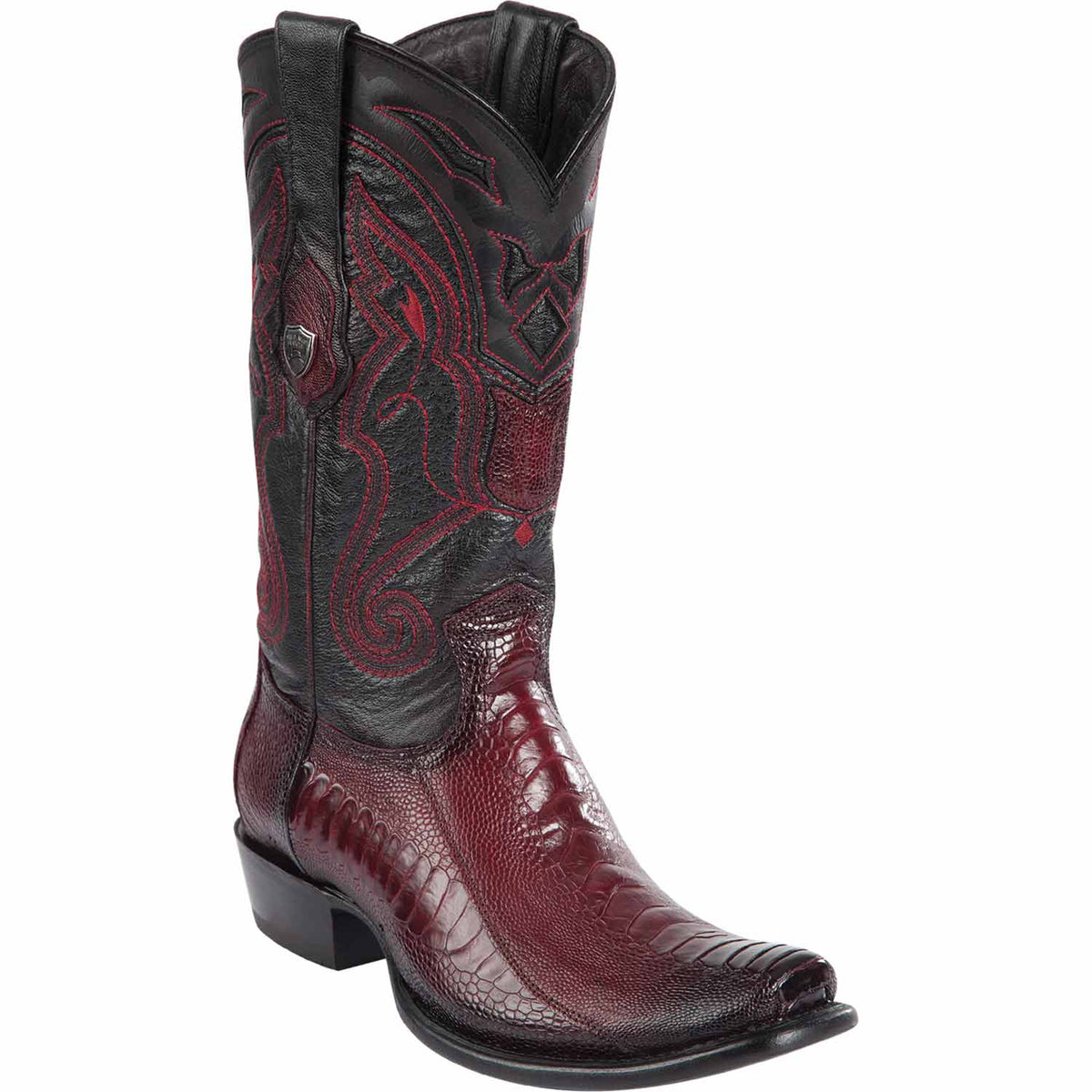 Wild West Boots Boots 6 Men&#39;s Wild West Ostrich Leg Skin Dubai Toe Boot 2790543