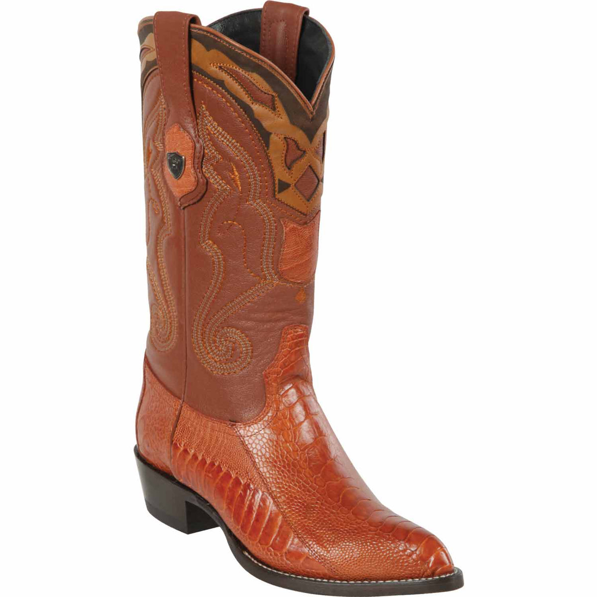 Wild West Boots Boots 6 Men&#39;s Wild West Ostrich Leg Skin J Toe Boot 2990503