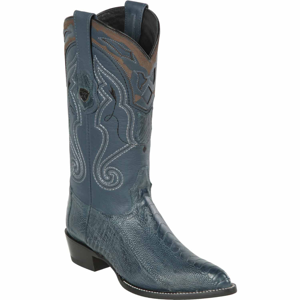 Wild West Boots Boots 6 Men&#39;s Wild West Ostrich Leg Skin J Toe Boot 2990514