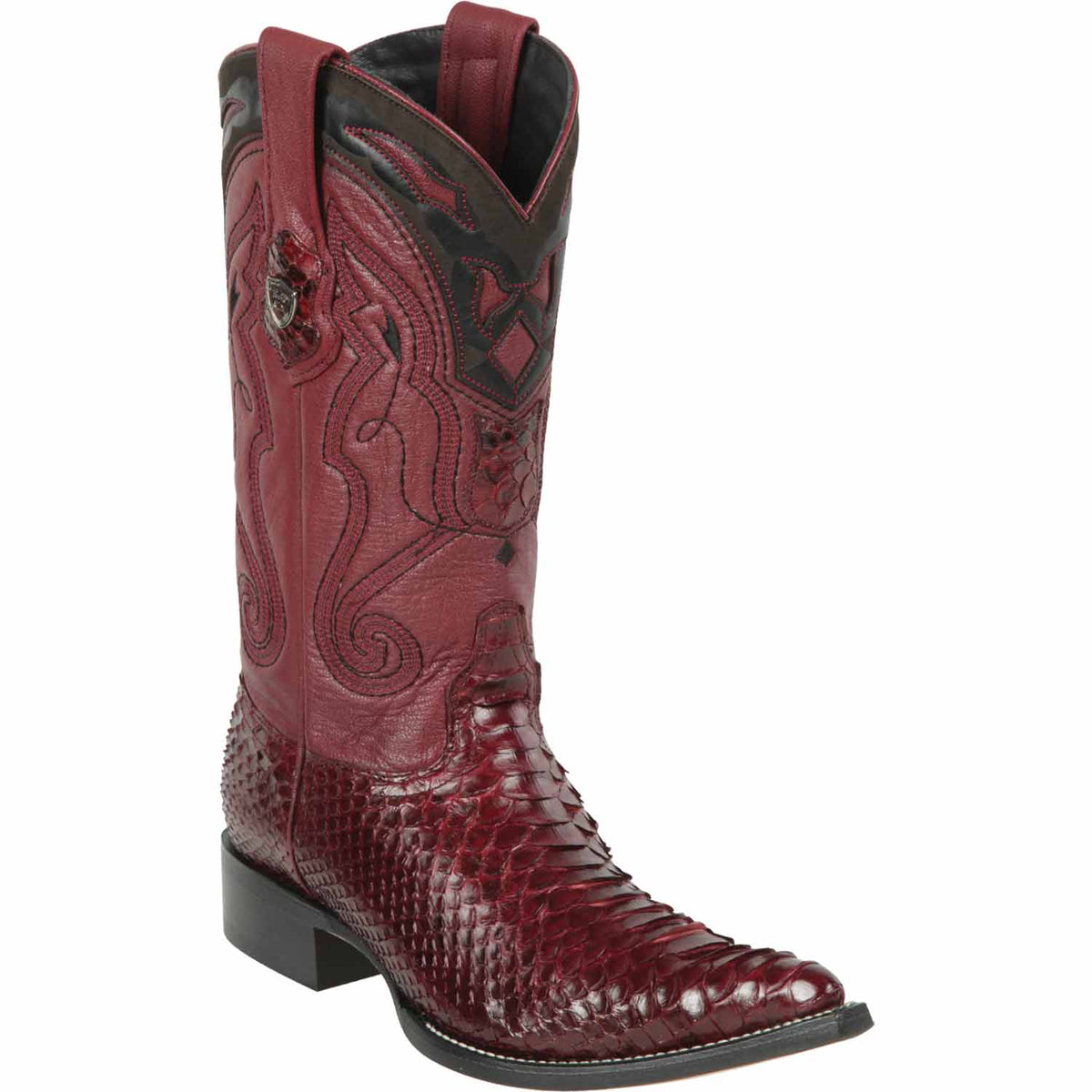 Wild West Boots Boots 6 Men&#39;s Wild West Python Skin 3X Toe Boot 2955706