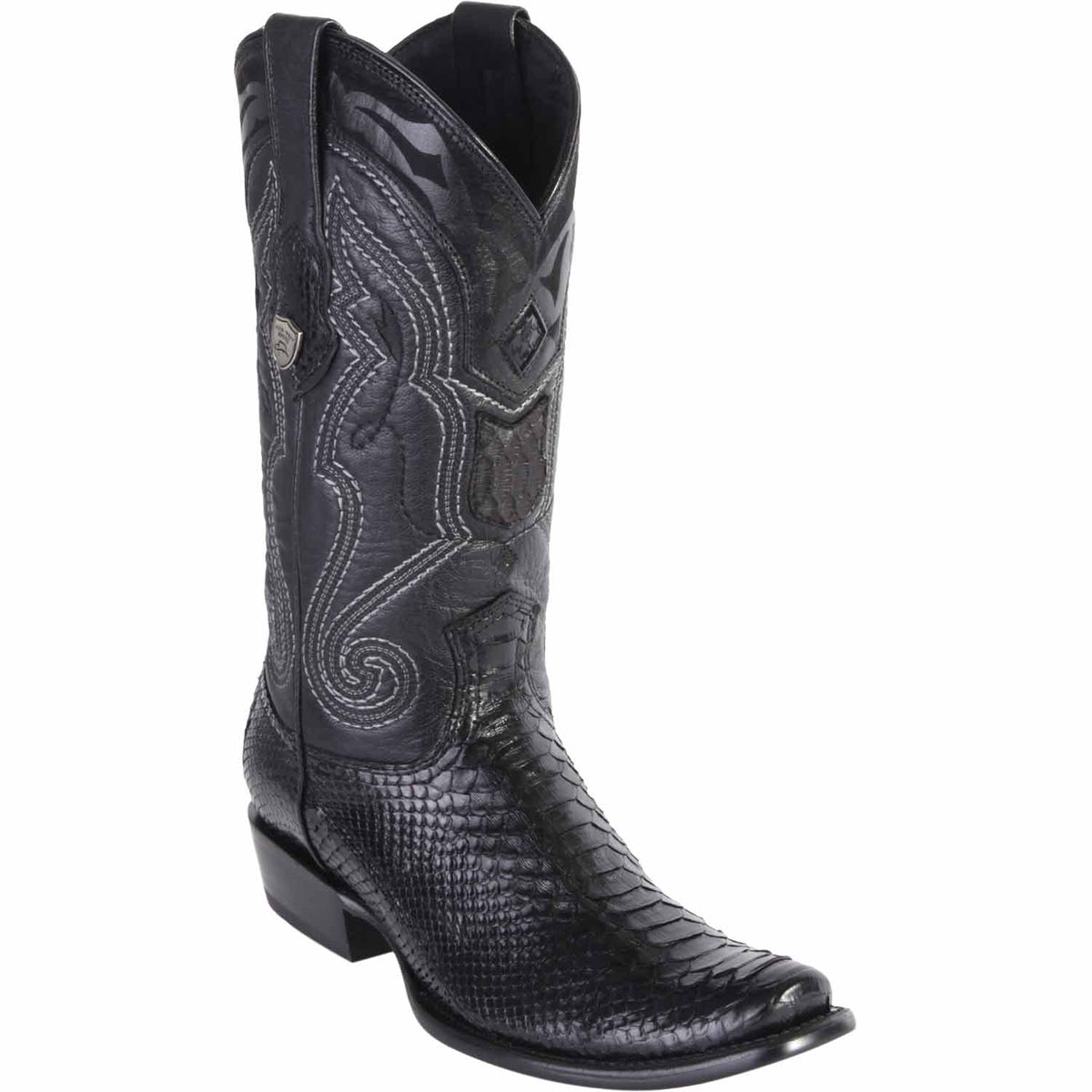 Wild West Boots Boots 6 Men&#39;s Wild West Python Skin Dubai Toe Boot 2795705