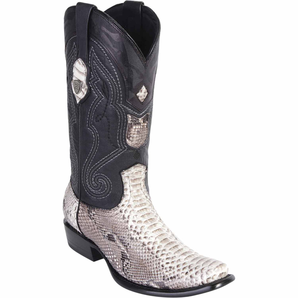 Wild West Boots Boots 6 Men&#39;s Wild West Python Skin Dubai Toe Boot 2795749