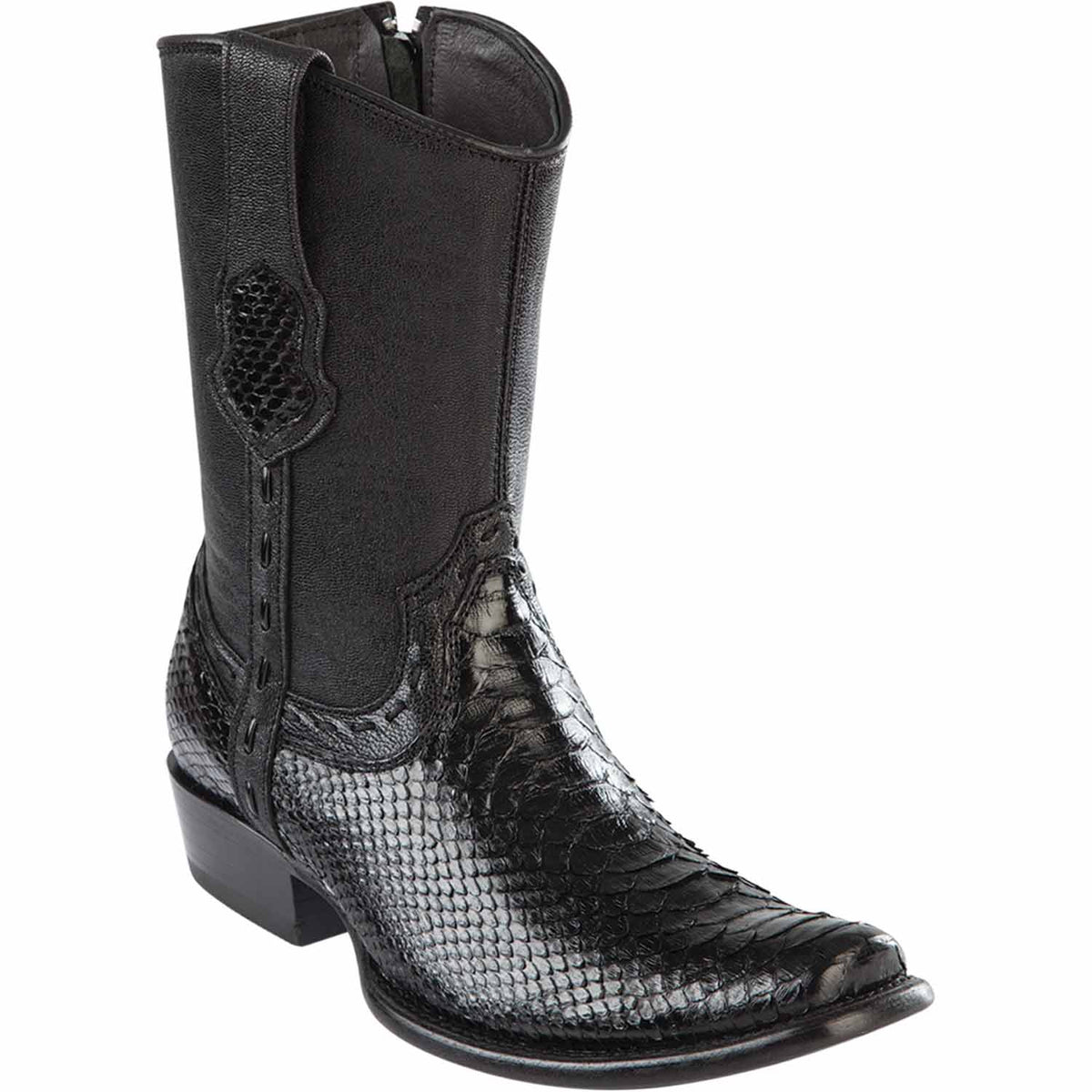 Wild West Boots Boots 6 Men&#39;s Wild West Python Skin Dubai Toe Short Boot 279B5705